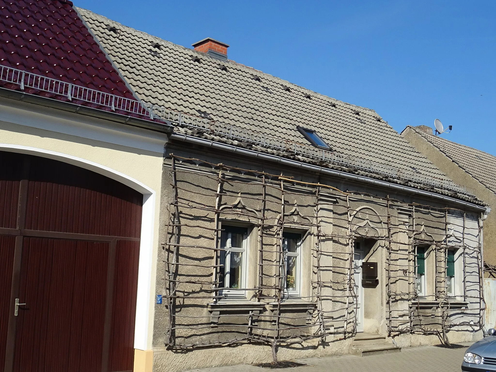 Photo showing: Seyda, denkmalgeschütztes Nachtwächterhaus Jüterboger Str. 39