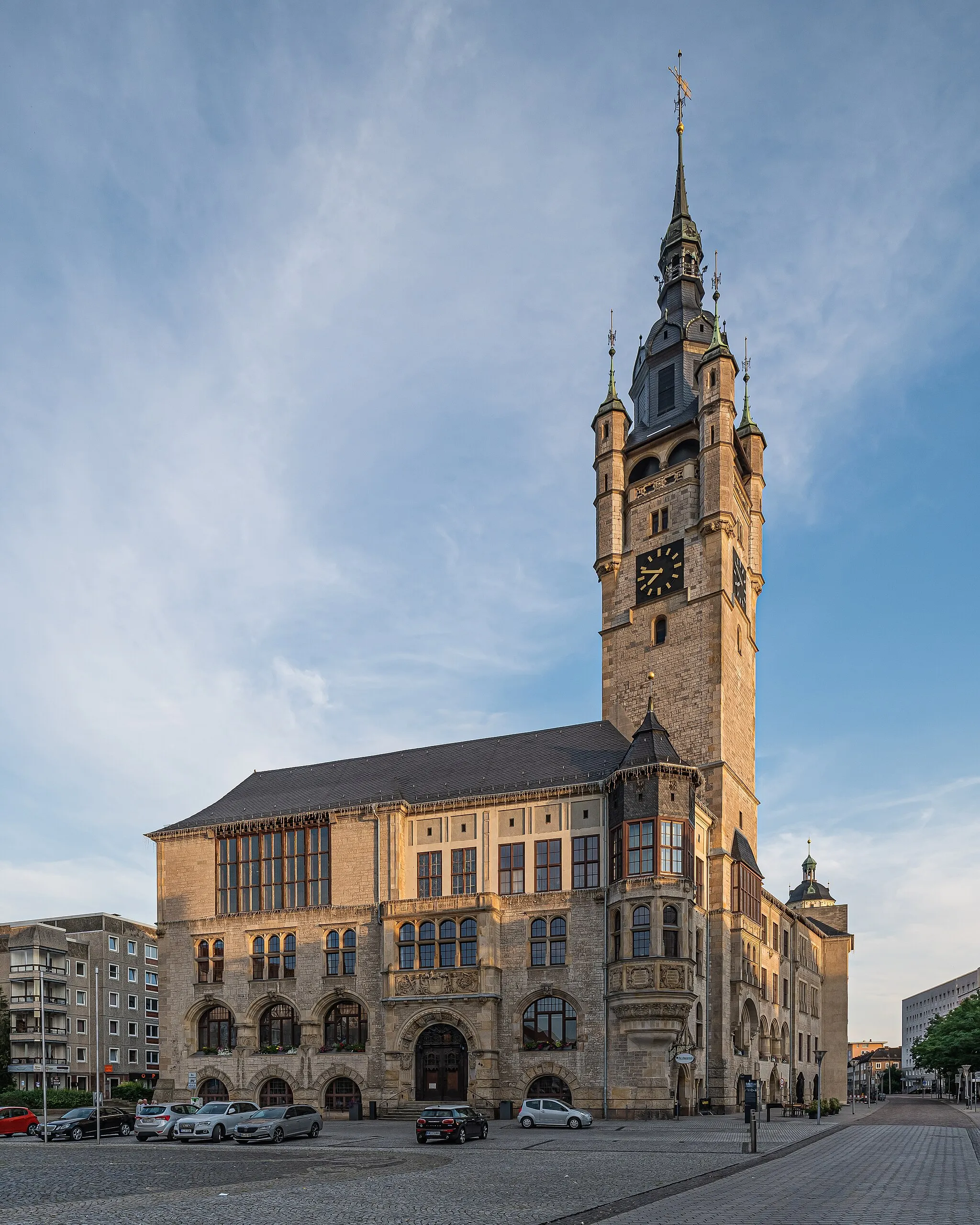 Photo showing: Old Dessau town hall in Dessau-Roßlau, Saxony-Anhalt, Germany