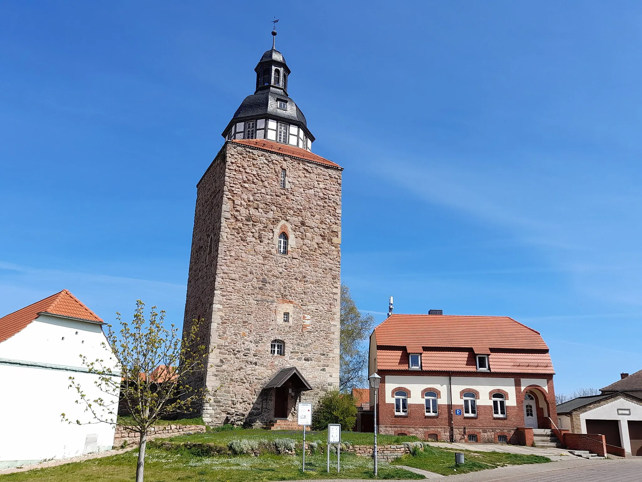 Photo showing: Schlossturm Gröbzig