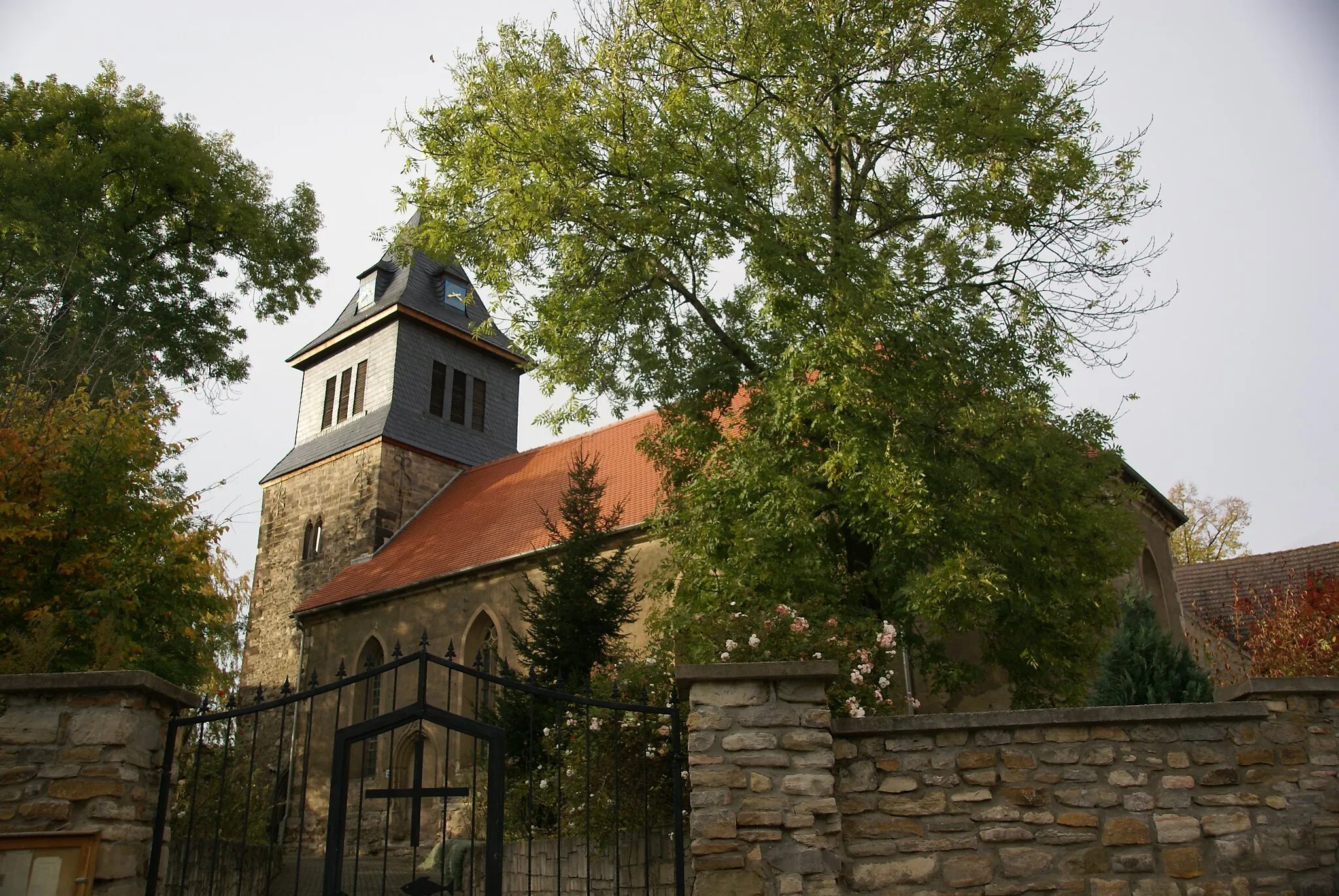 Photo showing: die Dorfkirche von Wansleben am See im Landkreis Mansfeld-Südharz