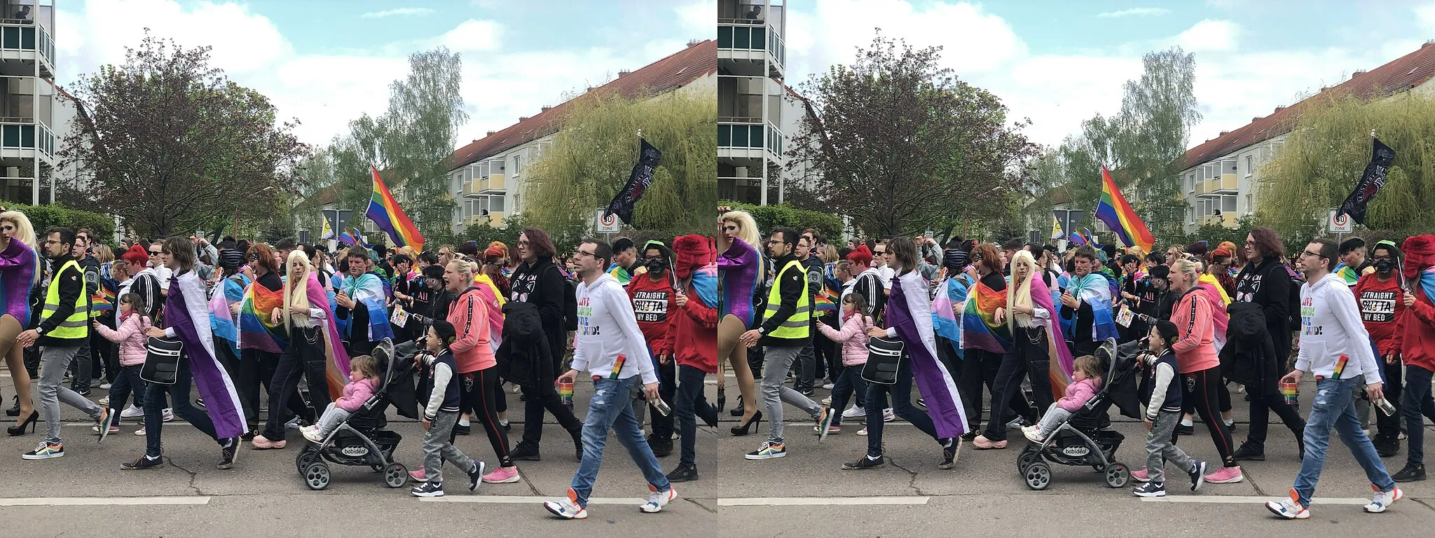 Photo showing: CSD in Schönebeck an der Elbe 2023