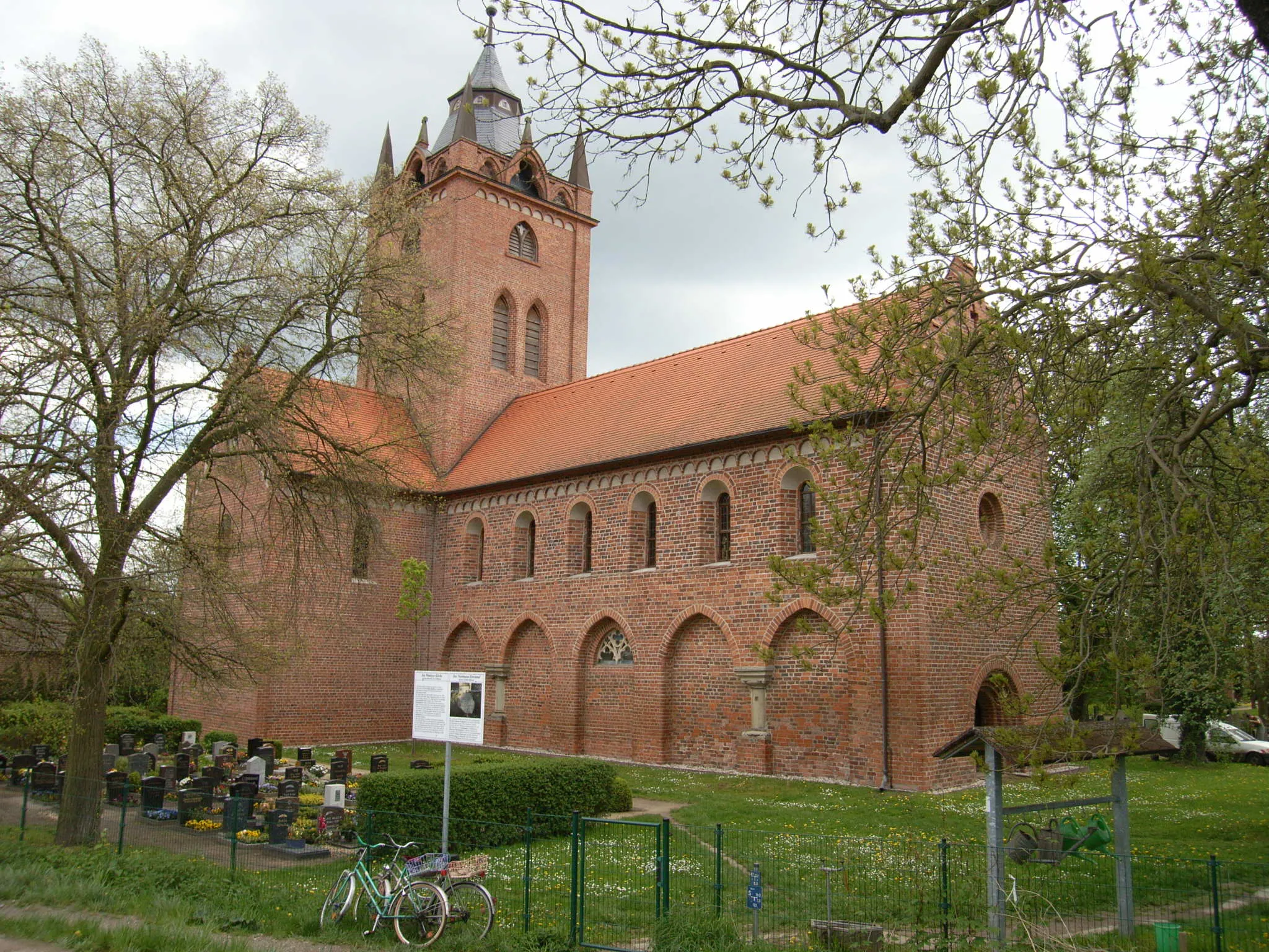 Photo showing: Die Pötnitzer Kirche in Dessau-Mildensee
