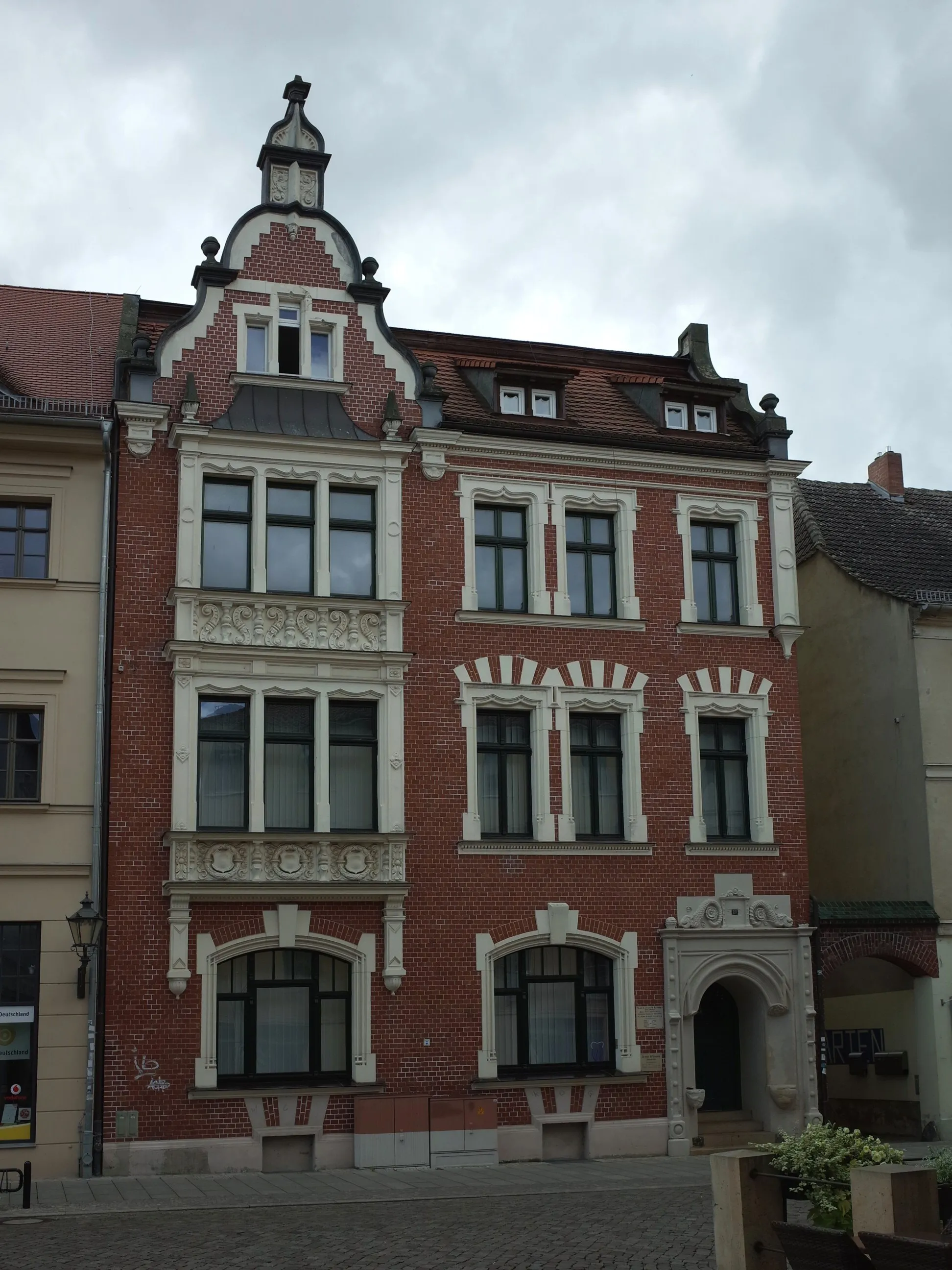 Photo showing: Lutherstadt Wittenberg, Schlossstraße 11 (Baudenkmal im Denkmalverzeichniss Sachsen-Anhalt, Erfassungsnummer: 094 36000 000 000 000 000 [1])