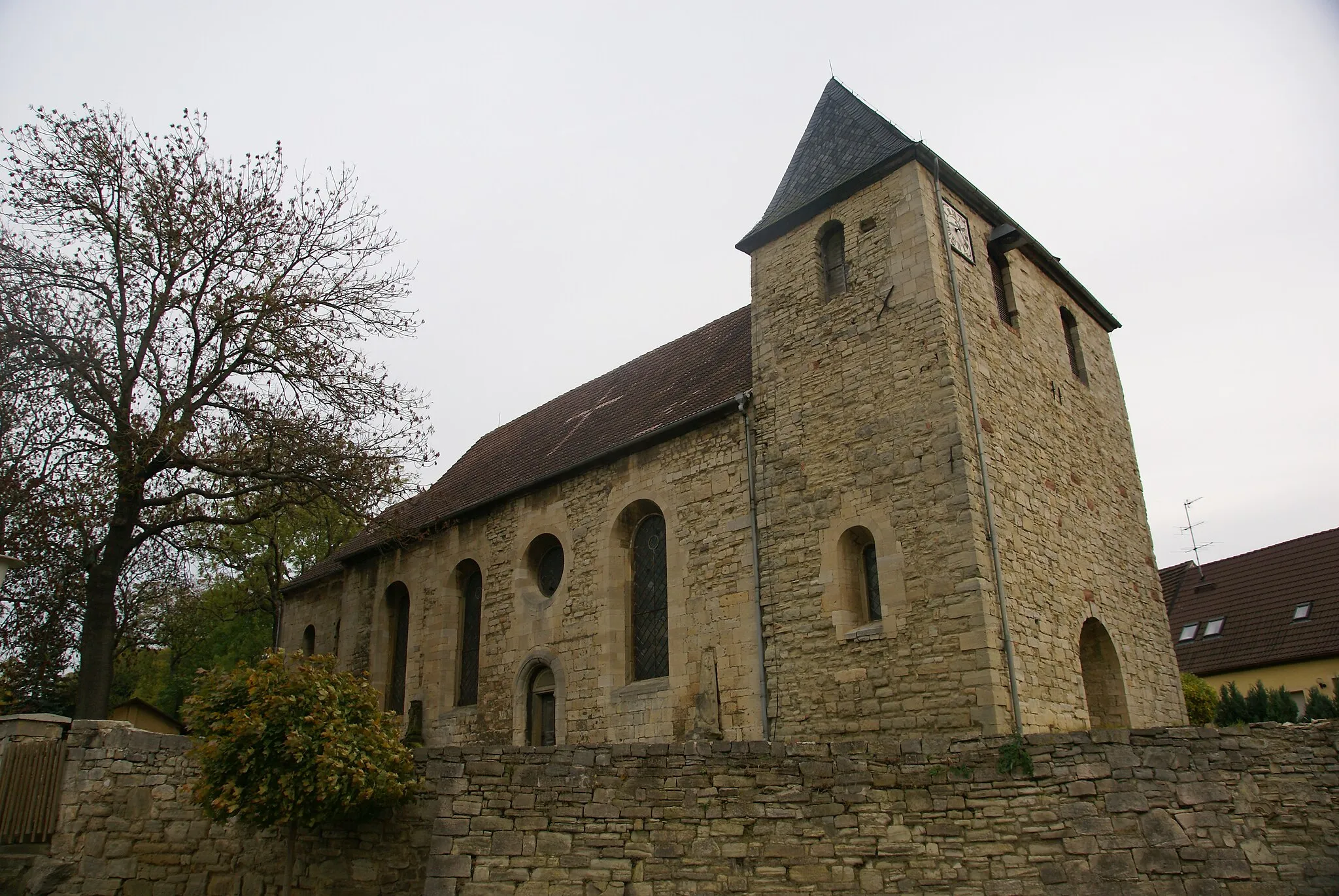 Photo showing: Die Kirche St. Johannes in Schraplau, Saalekreis