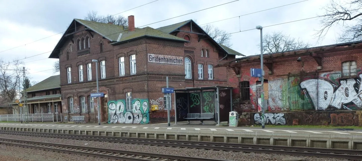 Photo showing: Bahnhof Gräfenhainichen