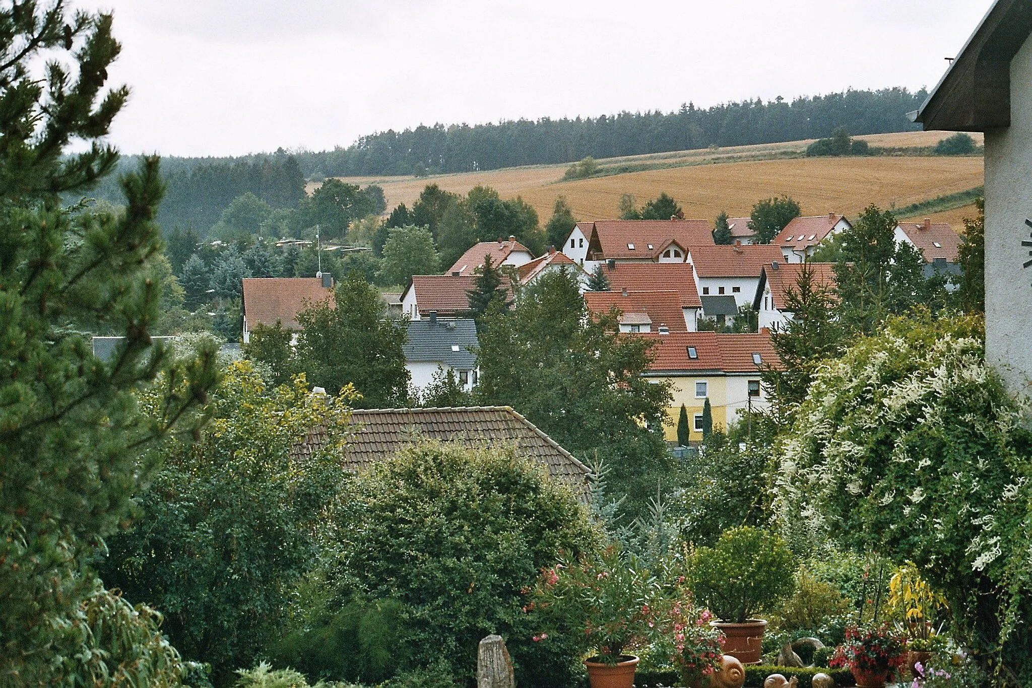 Photo showing: Töppeln (Kraftsdorf), villagescape