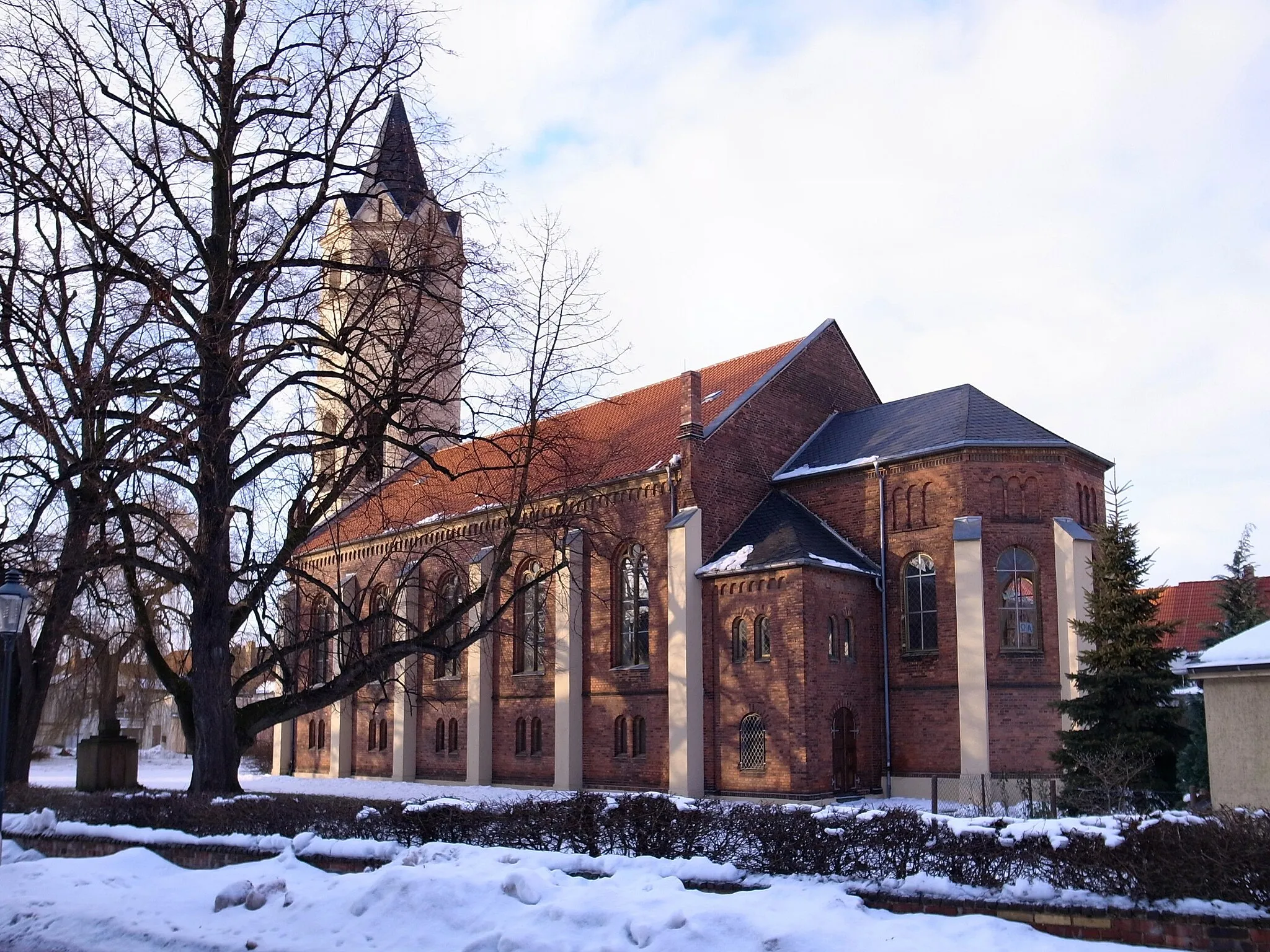 Photo showing: Jeßnitz,Kirche St Marien