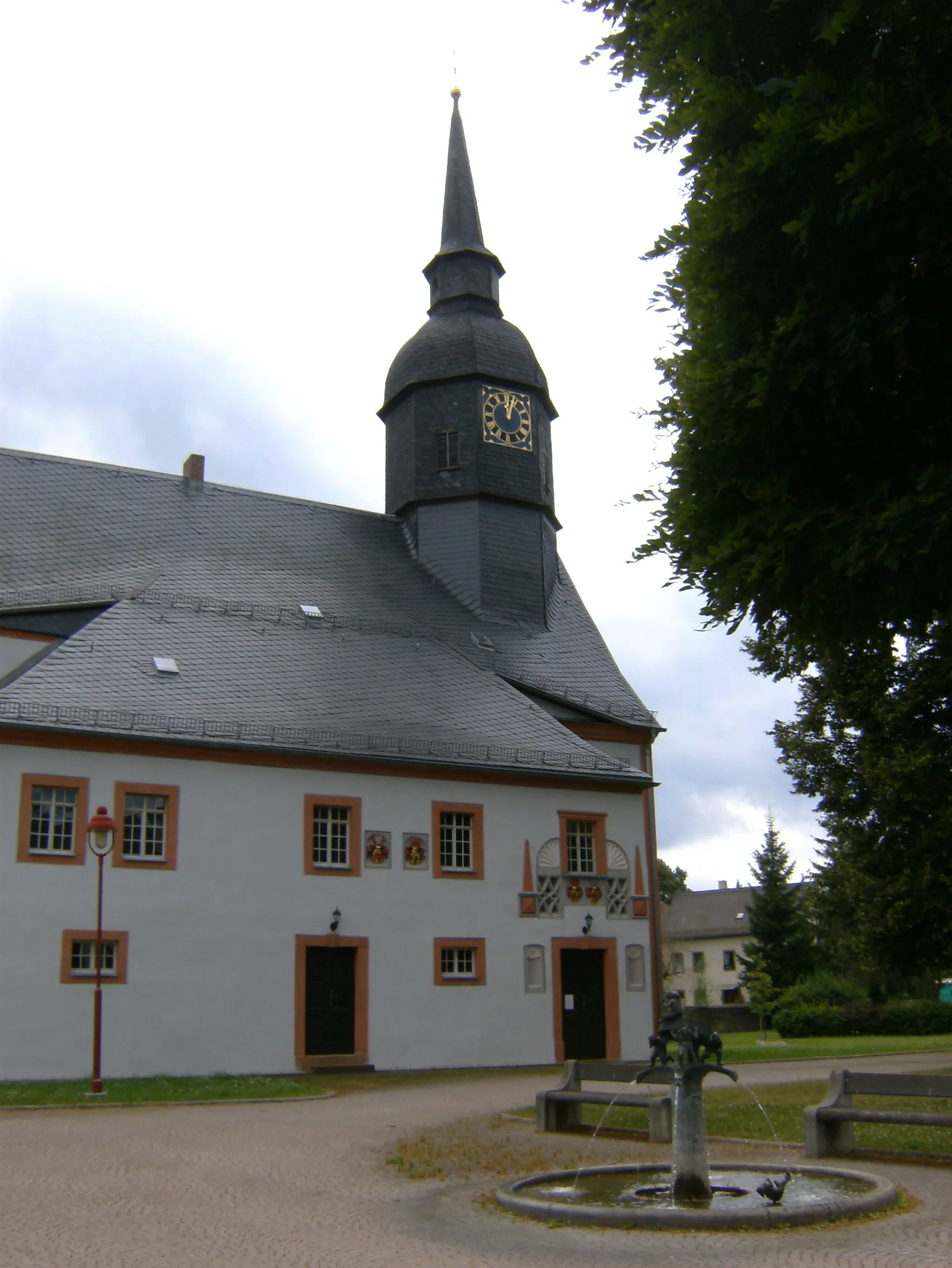 Photo showing: Crossen church.