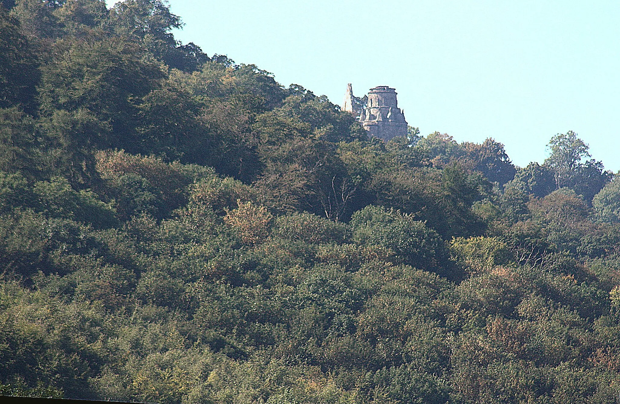 Photo showing: Sittendorf (Kelbra), view to the castle Rothenburg