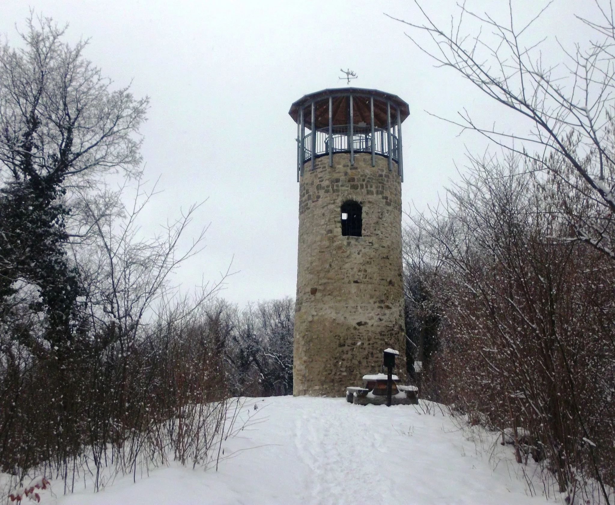 Photo showing: Austbergturm bei Benzingerode