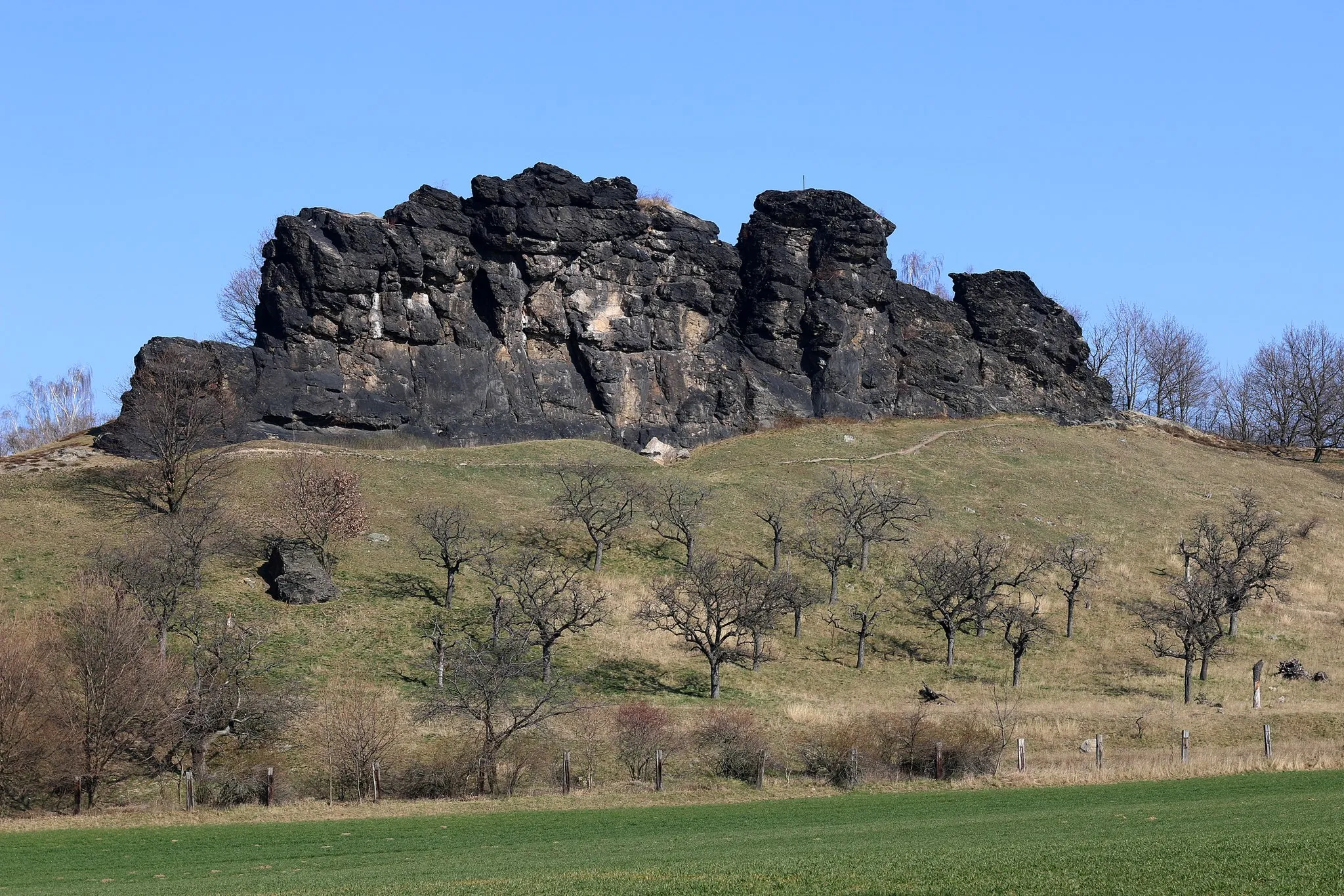 Photo showing: Kleiner Gegenstein bei Ballenstedt, Harz