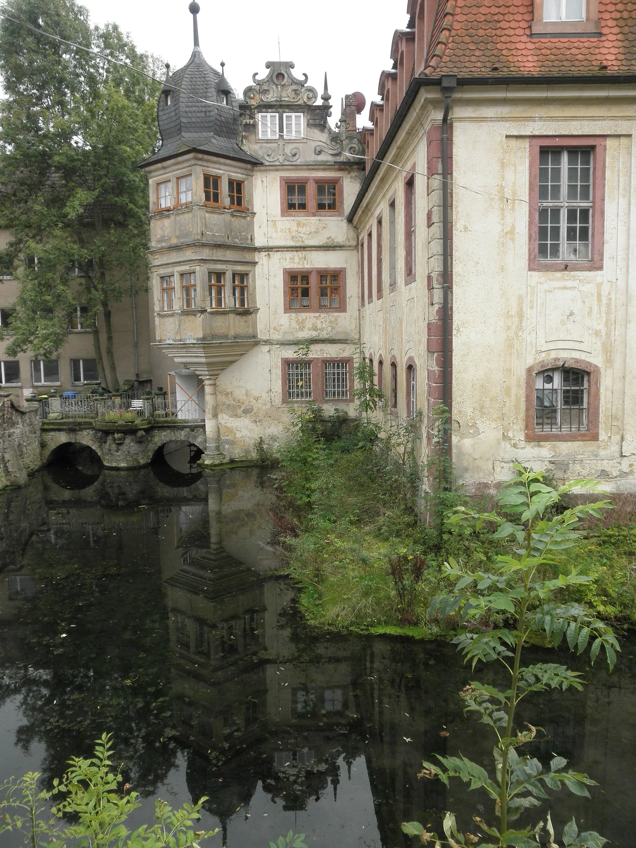 Photo showing: Castle in St. Ulrich (Geiseltal)