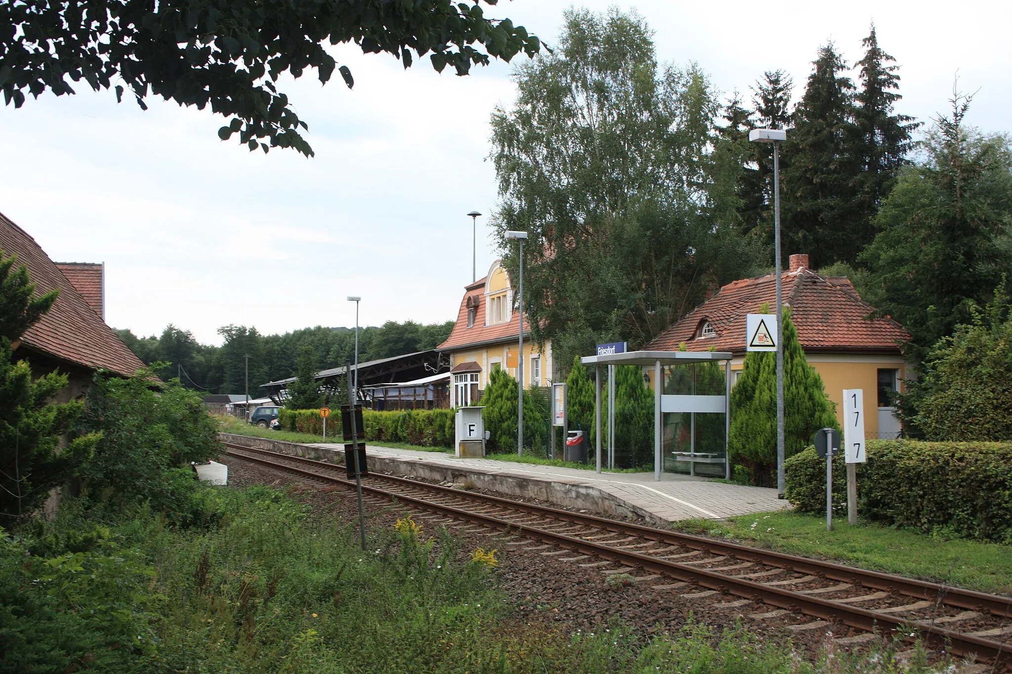 Photo showing: der Bahnhof von Friesdorf