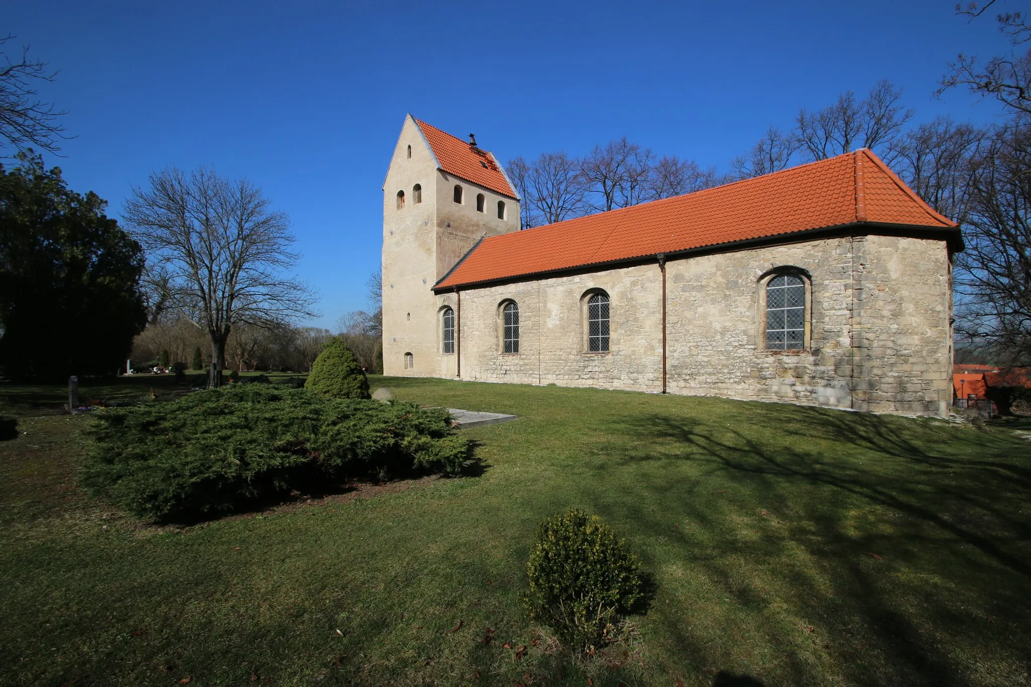 Photo showing: Dorfkirche in Klein Quenstedt / Halberstadt