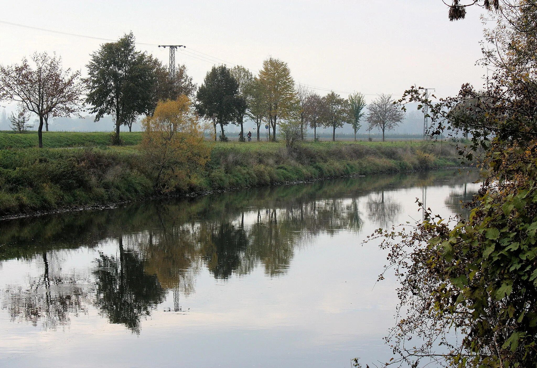 Photo showing: Naumburg-Henne, the Saale river