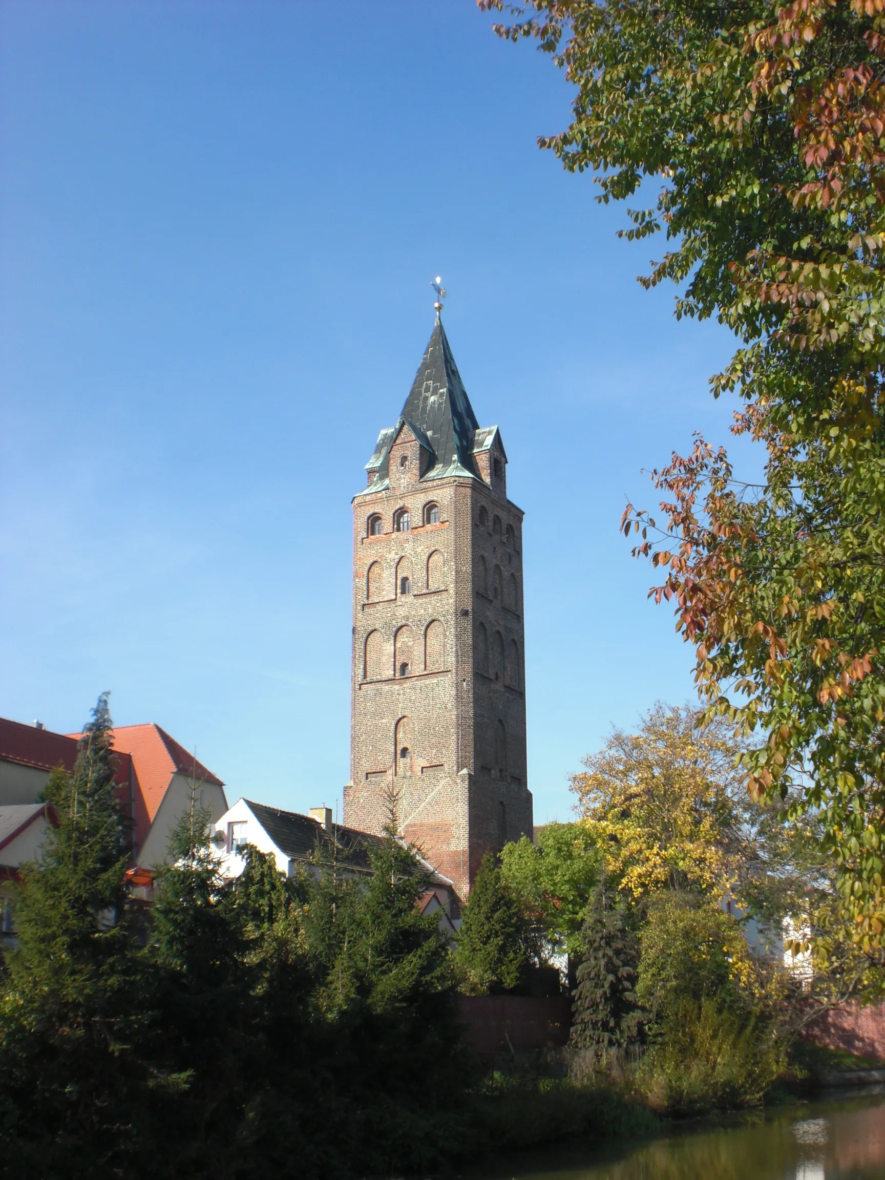 Photo showing: Breiter Turm, Delitzsch