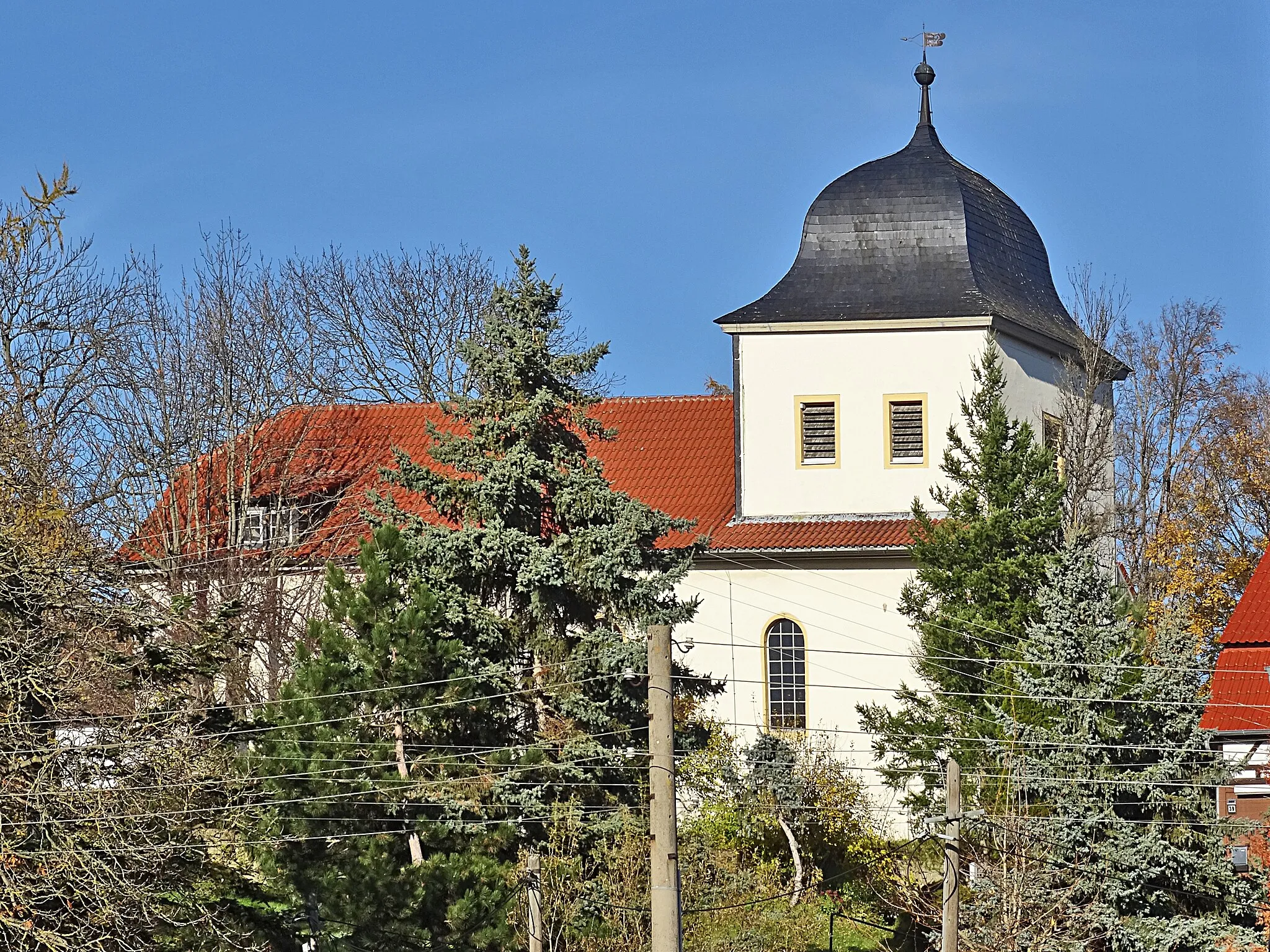 Photo showing: Dorfkirche Altengönna von Südosten