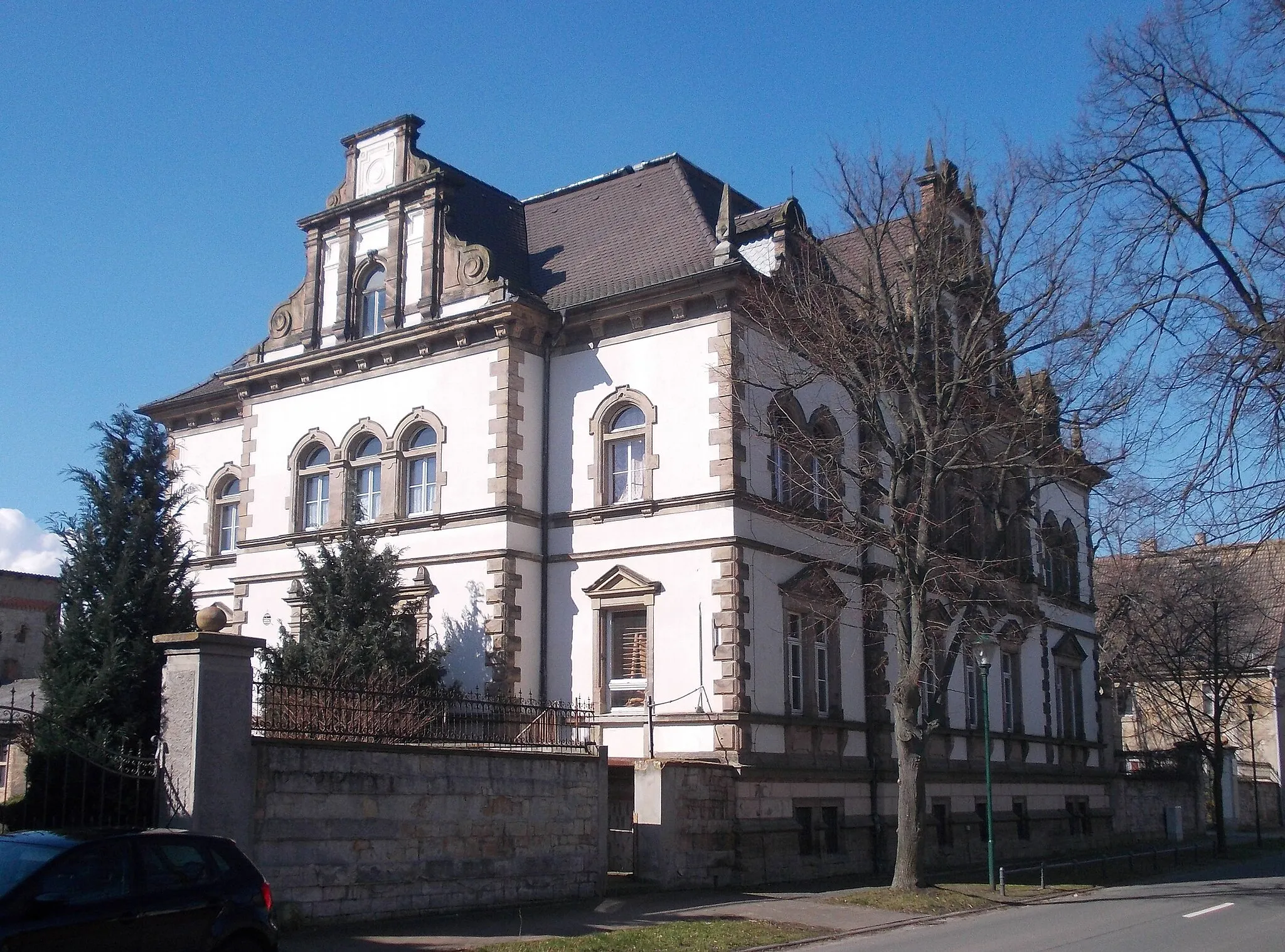Photo showing: Manor house of Hagengut estate in Döcklitz (Obhausen, district: Saalekreis, Saxony-Anhalt)