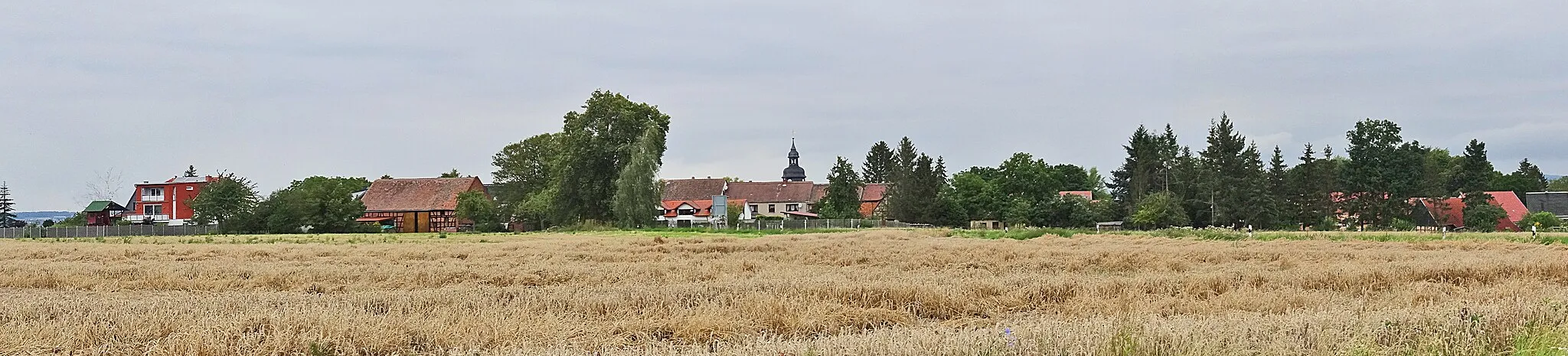 Photo showing: Kösnitz von Südwesten