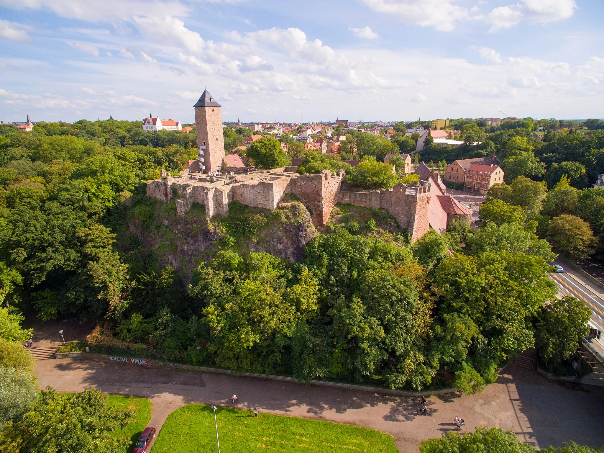 Photo showing: Burg Giebichenstein