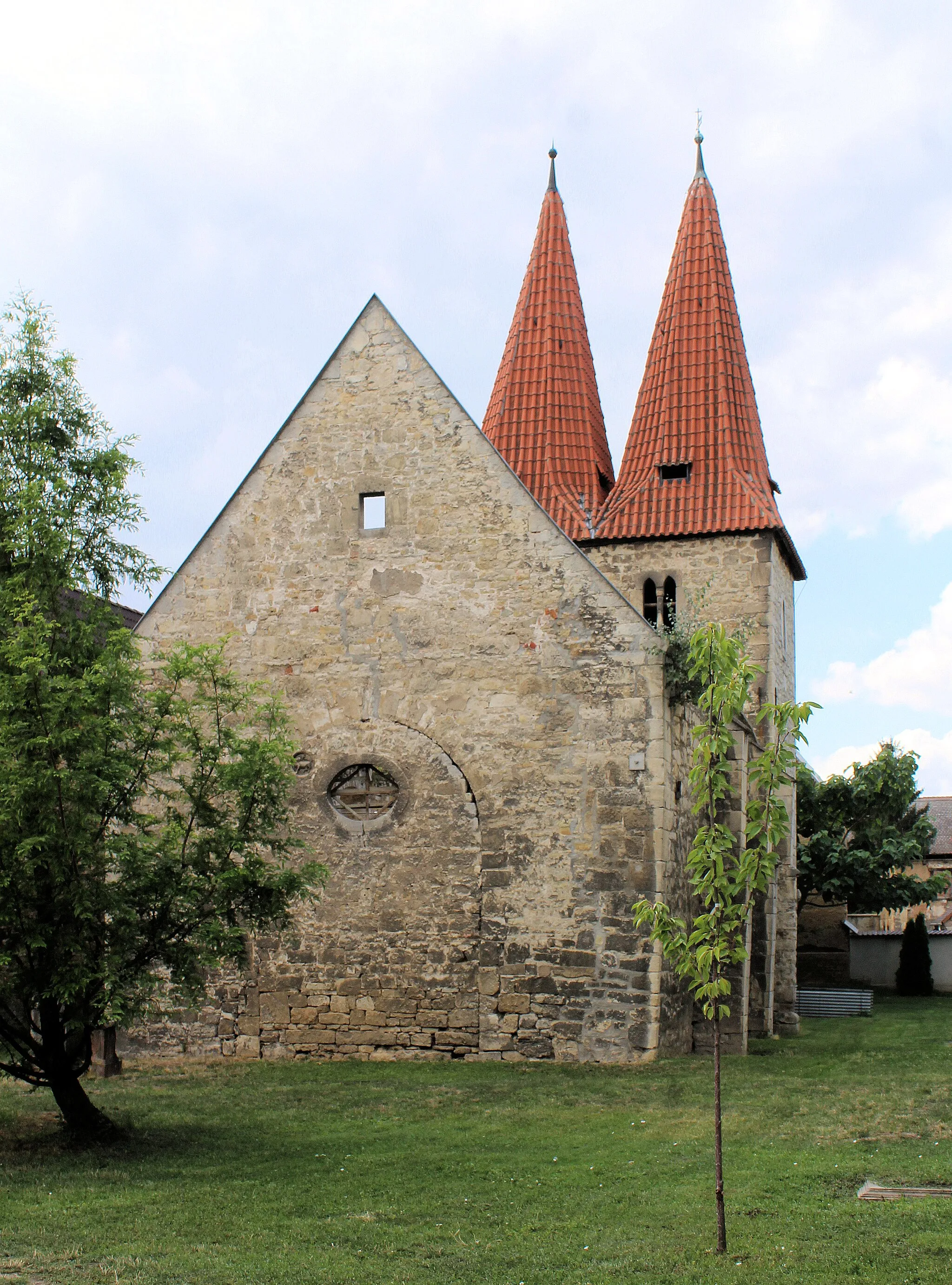 Photo showing: Almsdorf (Mücheln), the ruined church