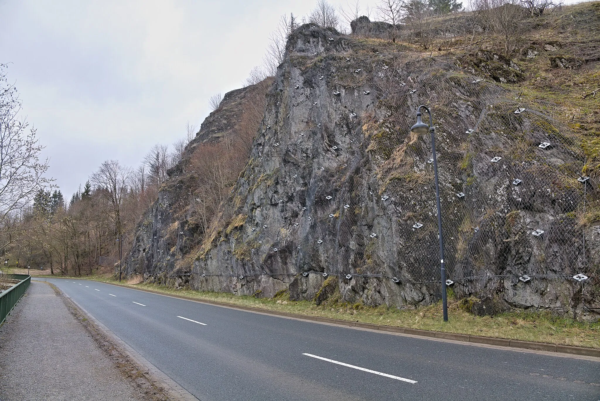 Photo showing: B 27 in Königshütte in the Harz.