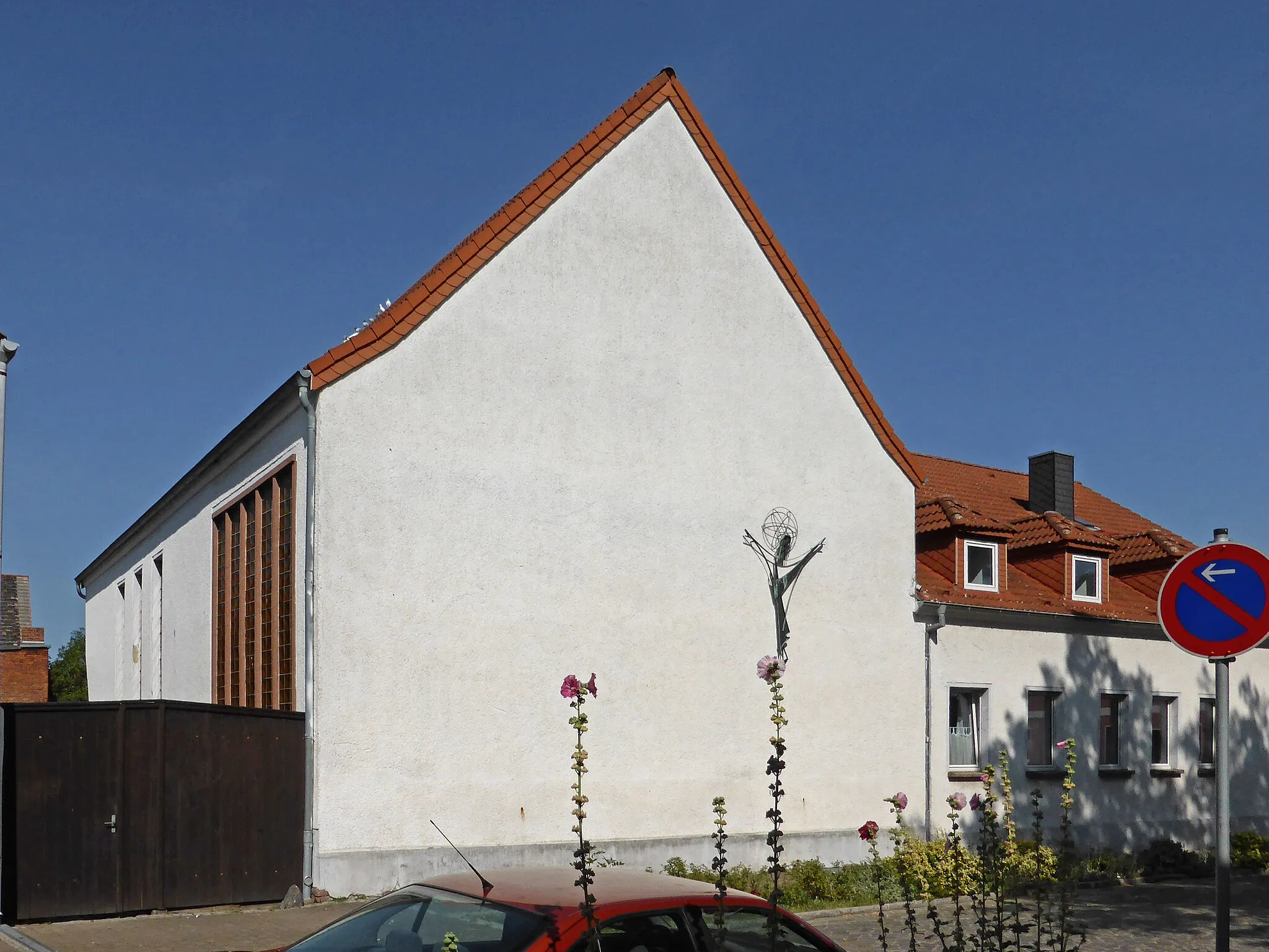 Photo showing: Katholische Heilig-Kreuz-Kirche in Biederitz.