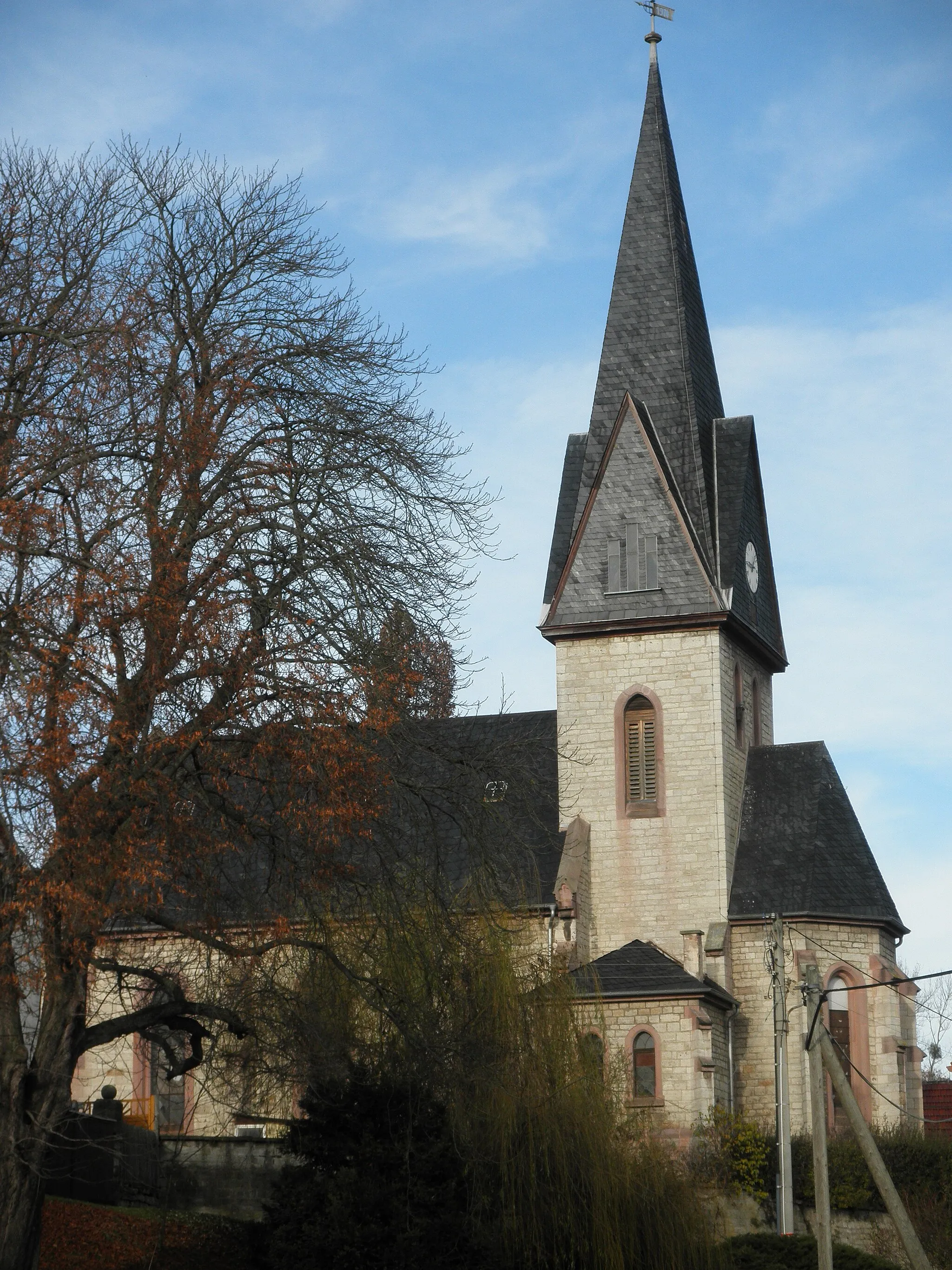 Photo showing: Church in Wiedermuth (Ebeleben) in Thuringia