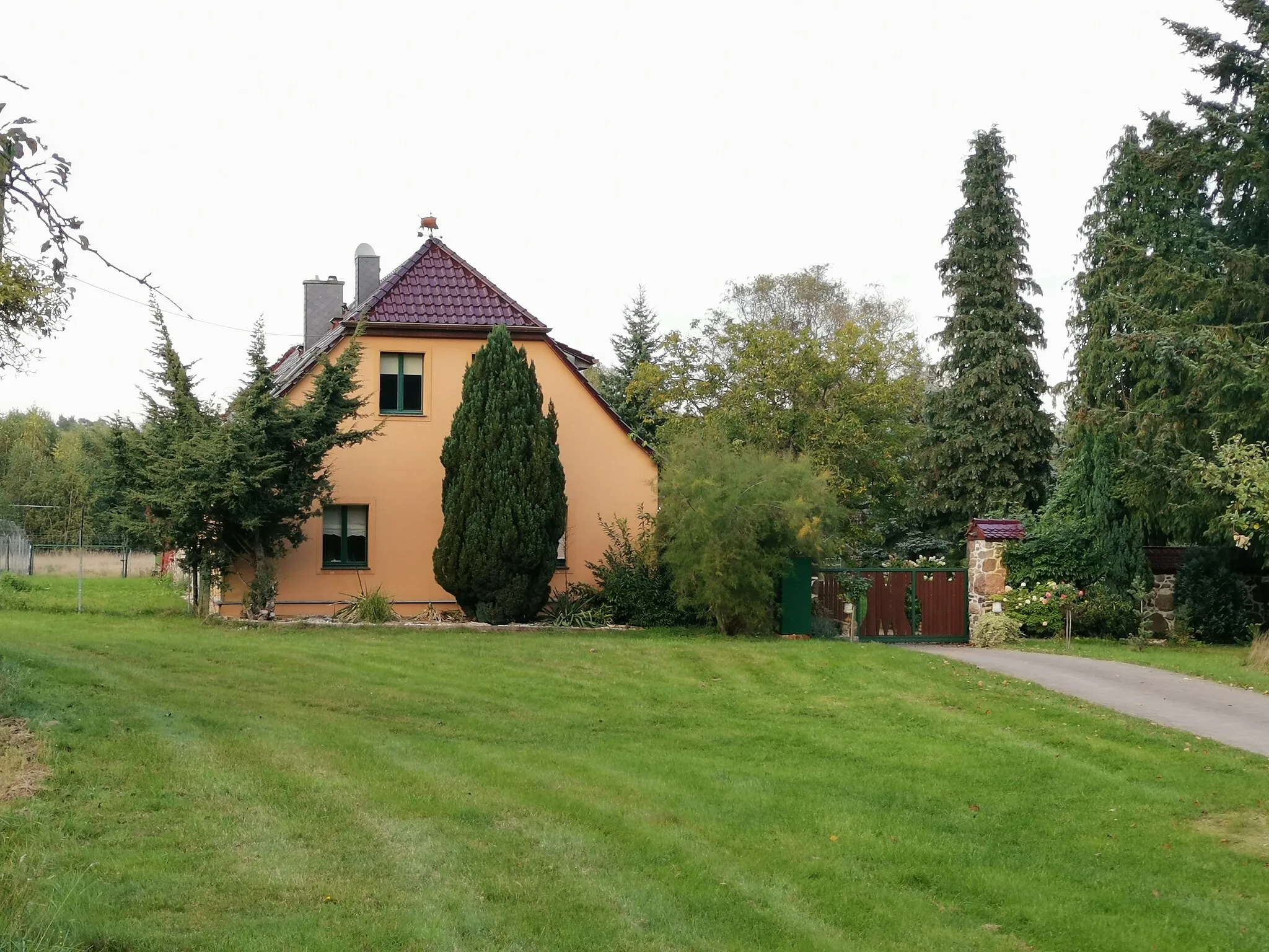 Photo showing: Denkmalgeschütztes Vorwerk Raben, Wiesenburg/Mark