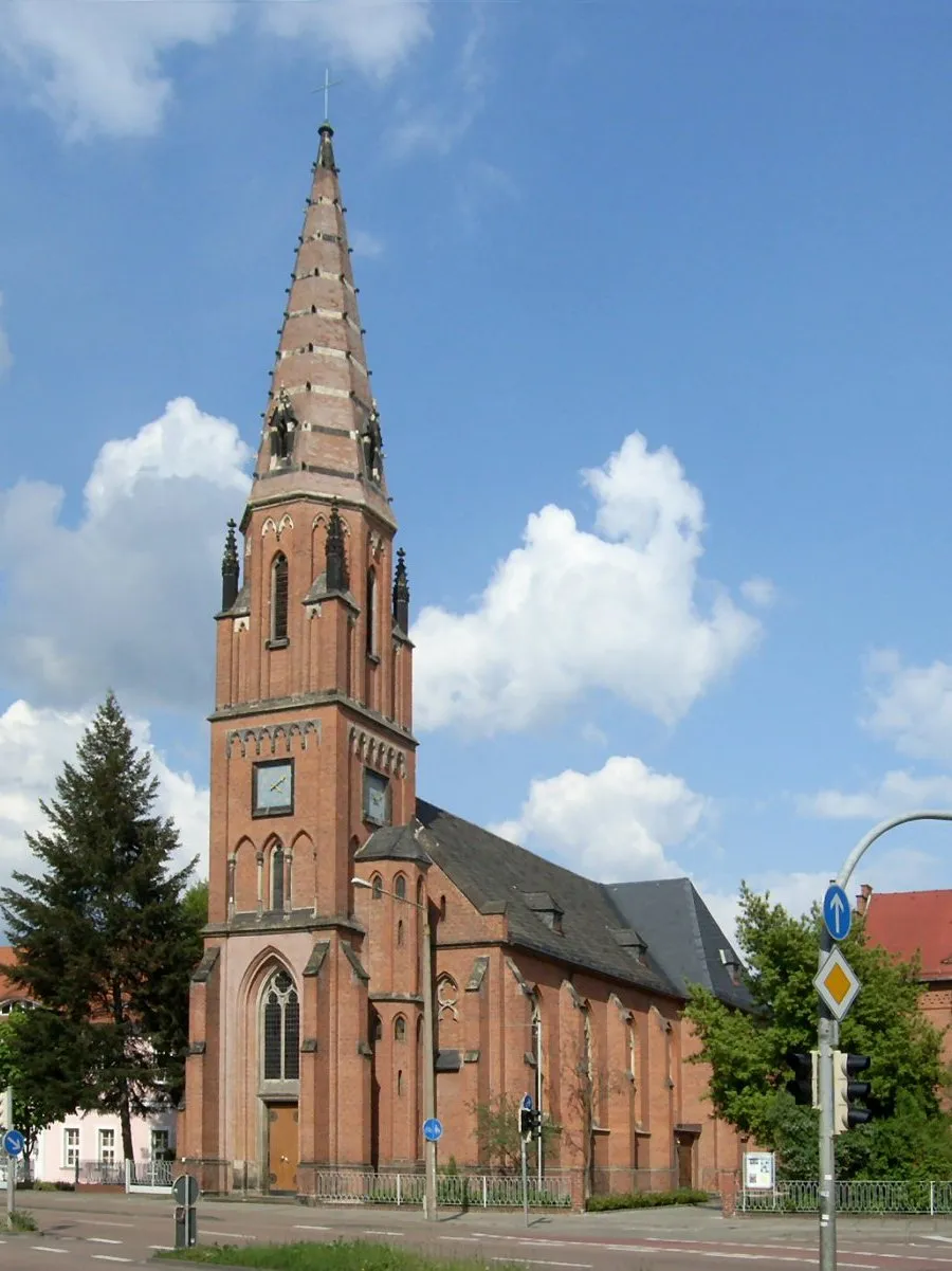 Photo showing: Dessau, katholische Propsteikirche St. Peter und Paul