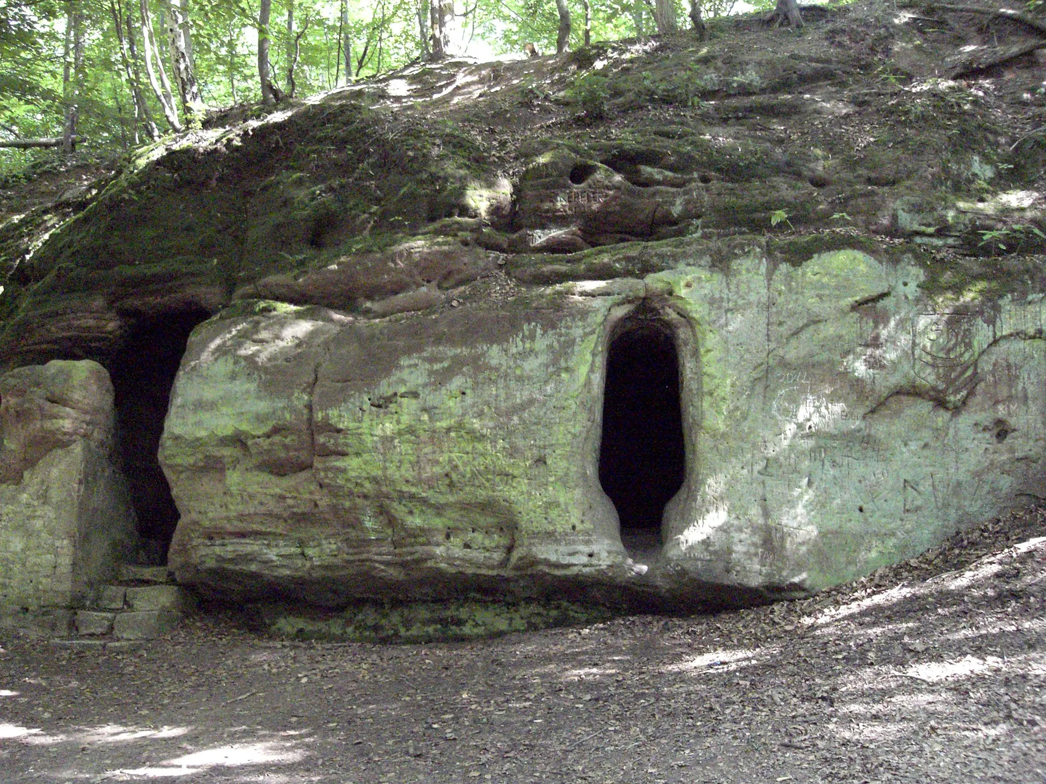 Photo showing: Daneil's cave (Daneilshöhle), Huy, Saxony-Anhalt, Germany