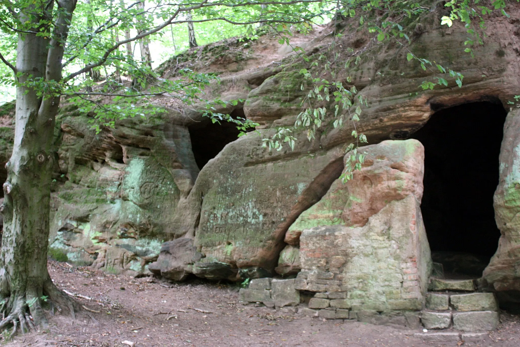 Photo showing: Huy (Saxony-Anhalt), the Daneils Cave