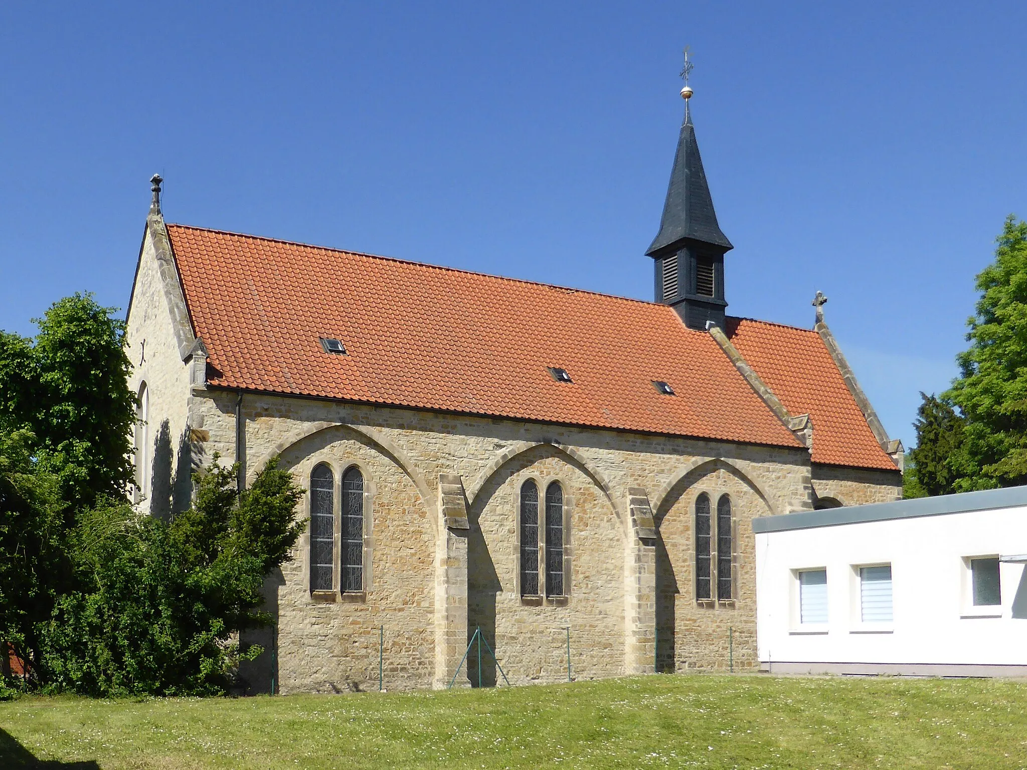 Photo showing: Kath. St.-Bonifatius-Kirche in Wanzleben.