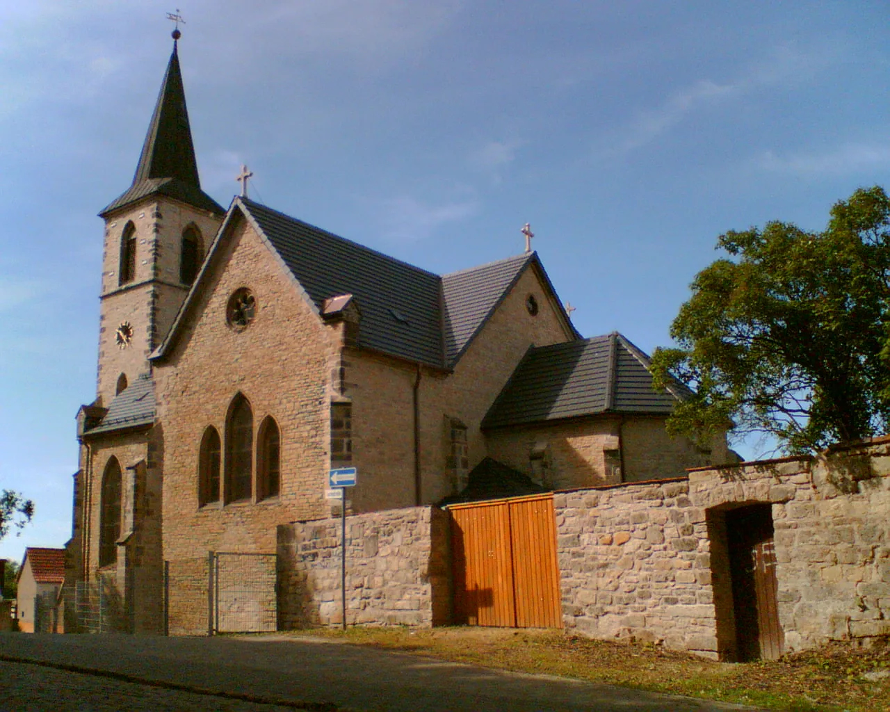 Photo showing: Kirche St. Johannis in Klein Wanzleben, Deutschland