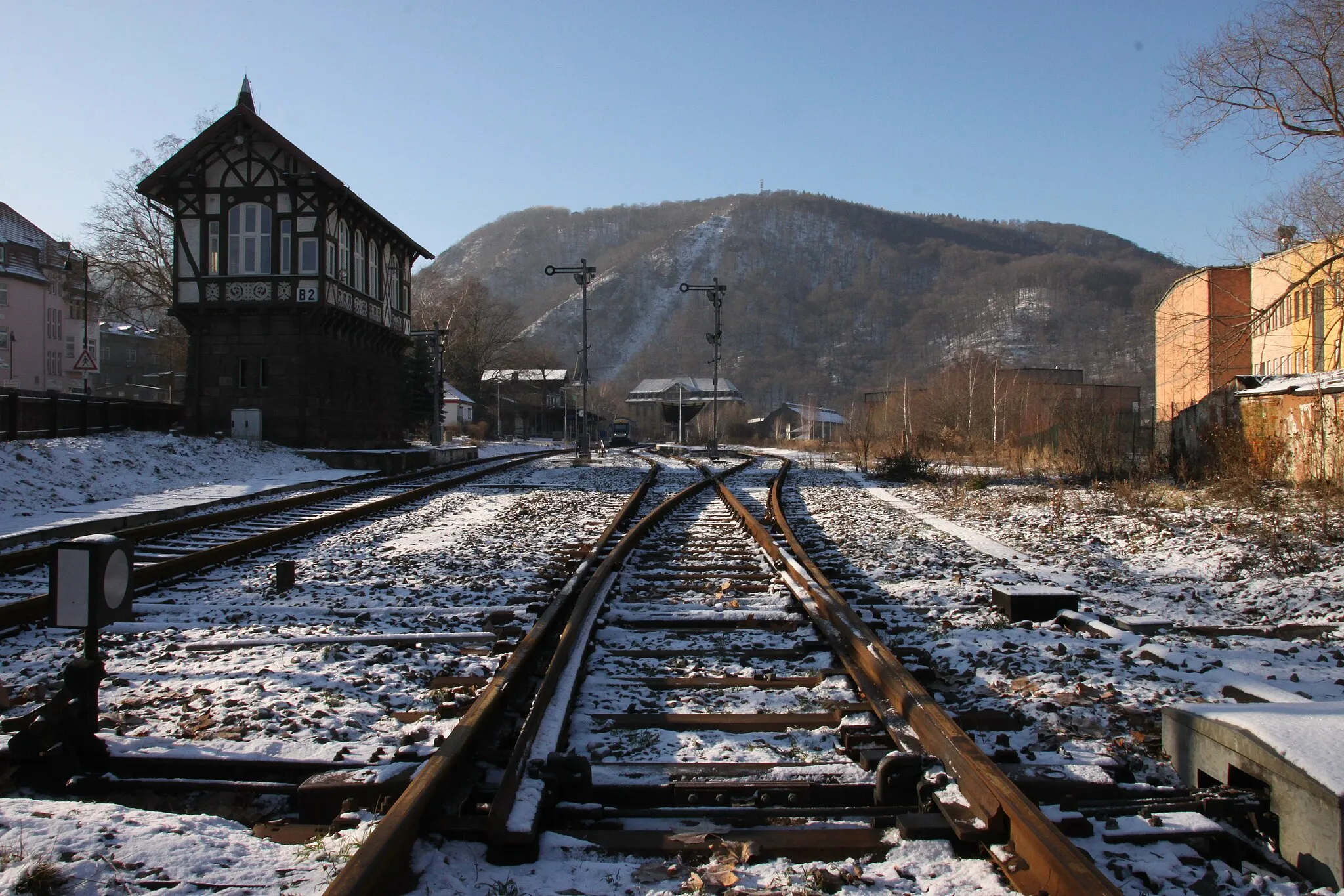 Photo showing: Bahnhof Thale