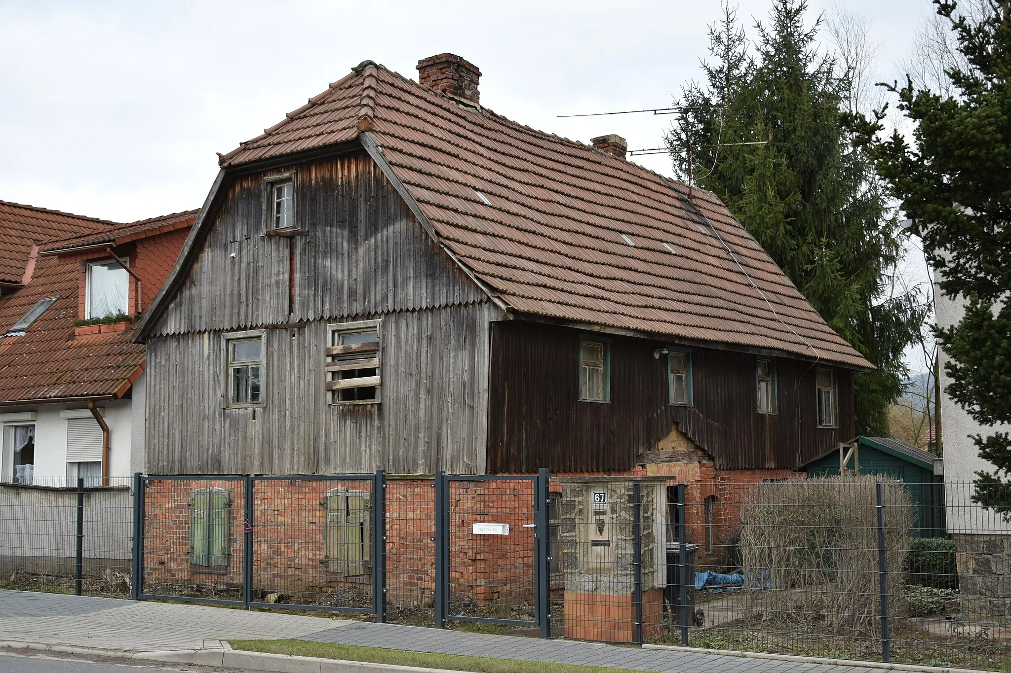 Photo showing: Rottleberode - Hauptstraße 67, Wohnhaus