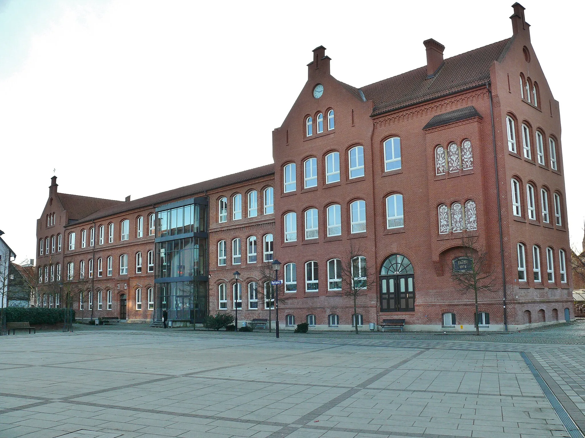 Photo showing: Das Bürgercenter auf dem Marktplatz der Hansestadt Salzwedel.