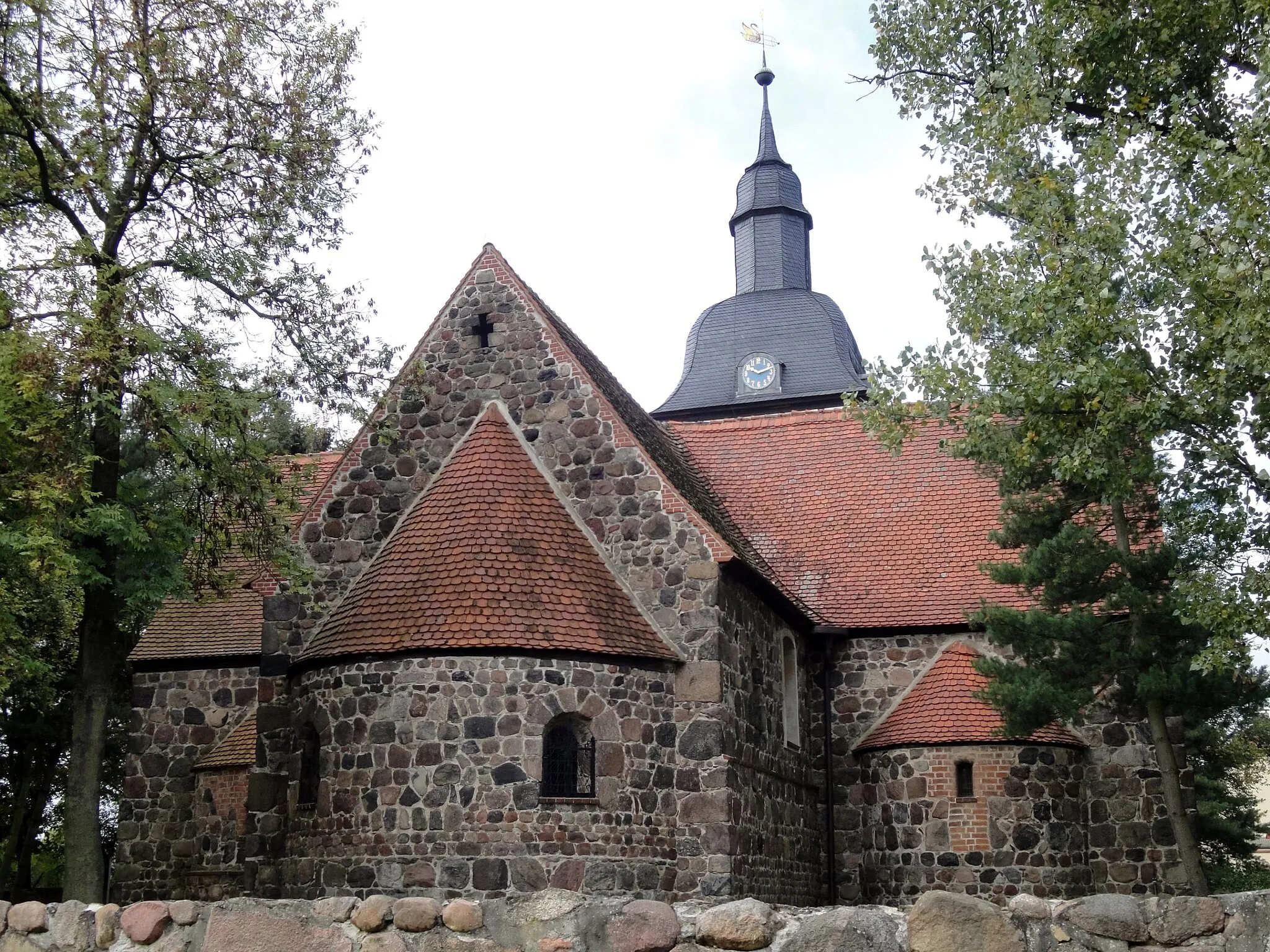 Photo showing: Evangelische Kirche in Wusterwitz