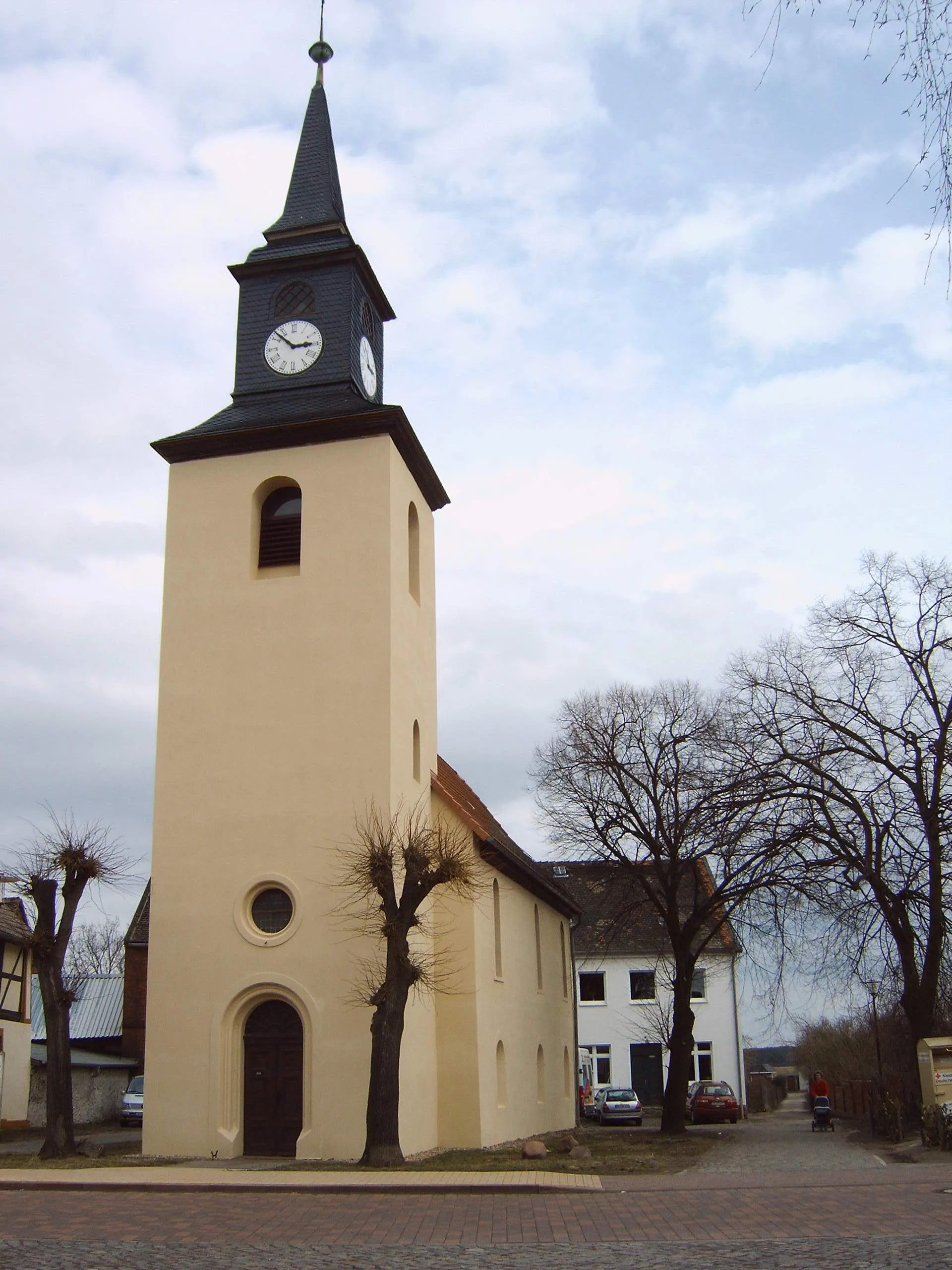 Photo showing: Sankt-Nikolai-Kirche in Glindenberg (Sachsen-Anhalt)