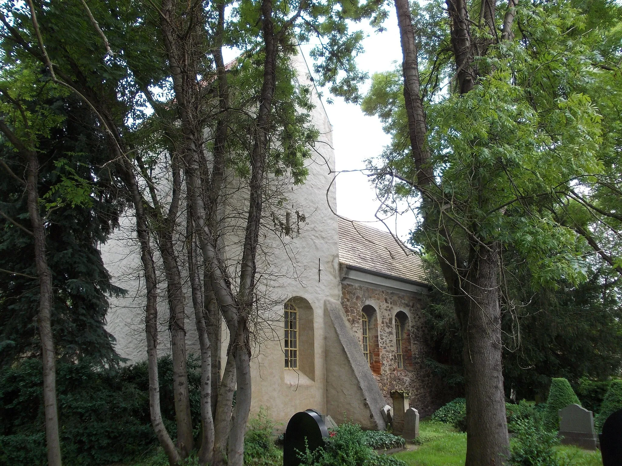 Photo showing: St. Nicholas Church in Spickendorf (Landsberg, district: Saalekreis, Saxony-Anhalt)