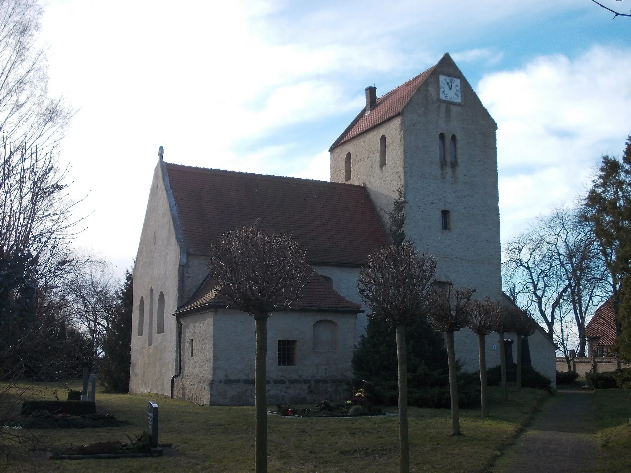 Photo showing: Zwebendorf church (Landsberg, district: Saalekreis, Saxony-Anhalt)