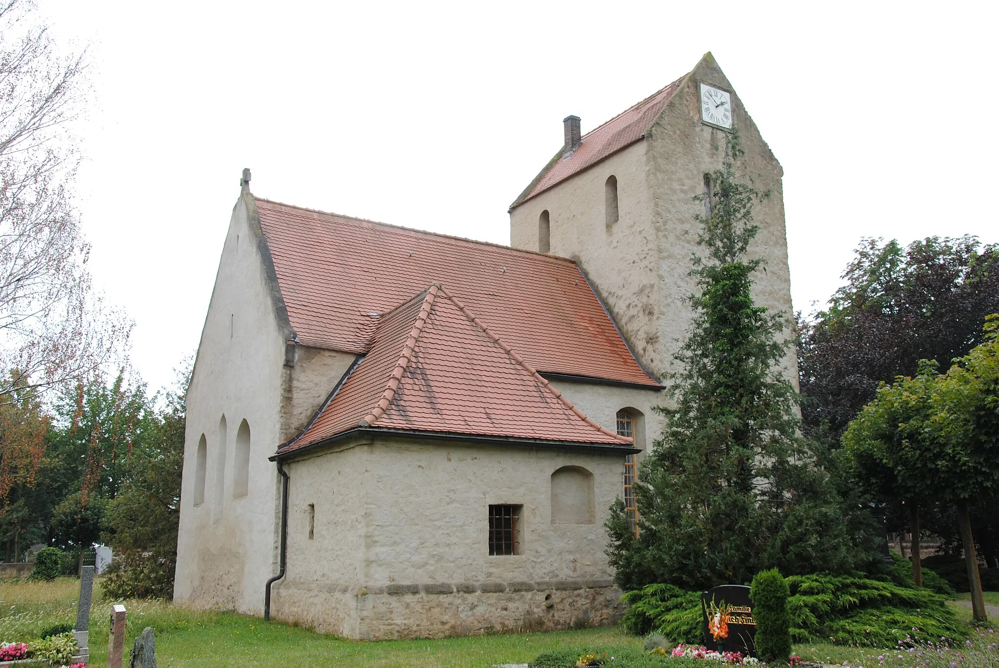 Photo showing: Außenansicht Dorfkirche Zwebendorf