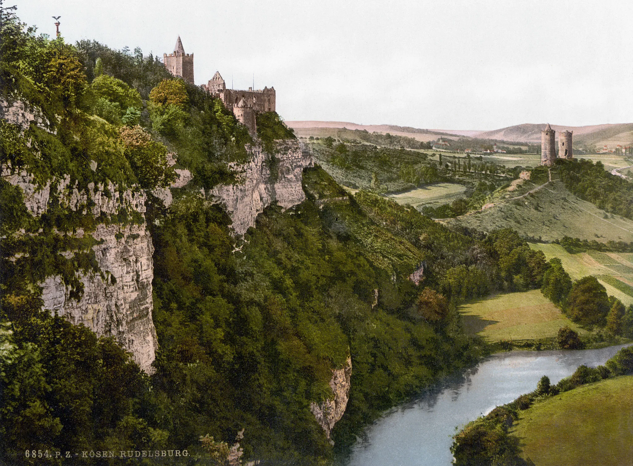 Photo showing: Rudelsburg - between ca. 1890 and ca. 1900