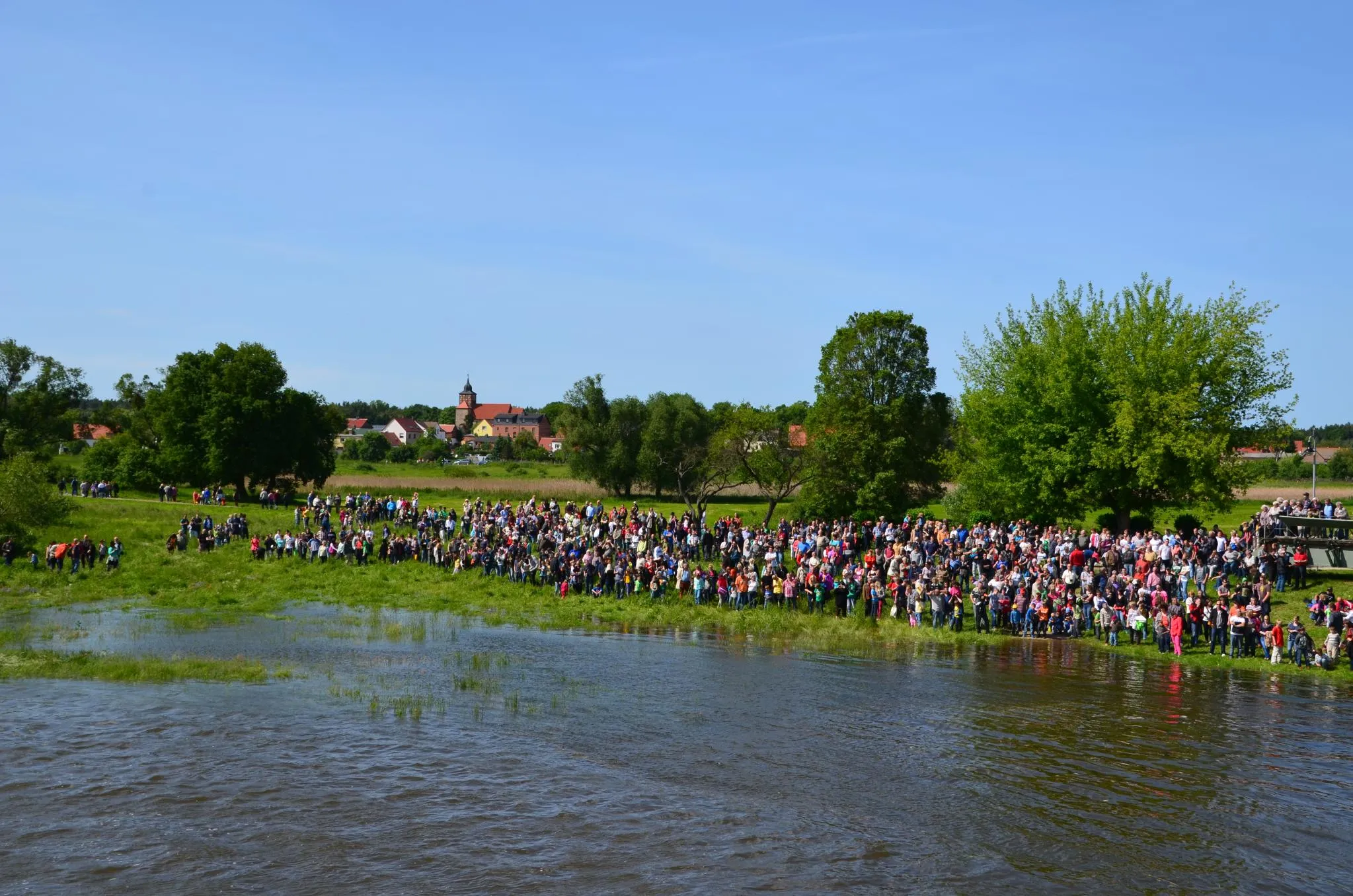 Photo showing: Pretziener Wehr