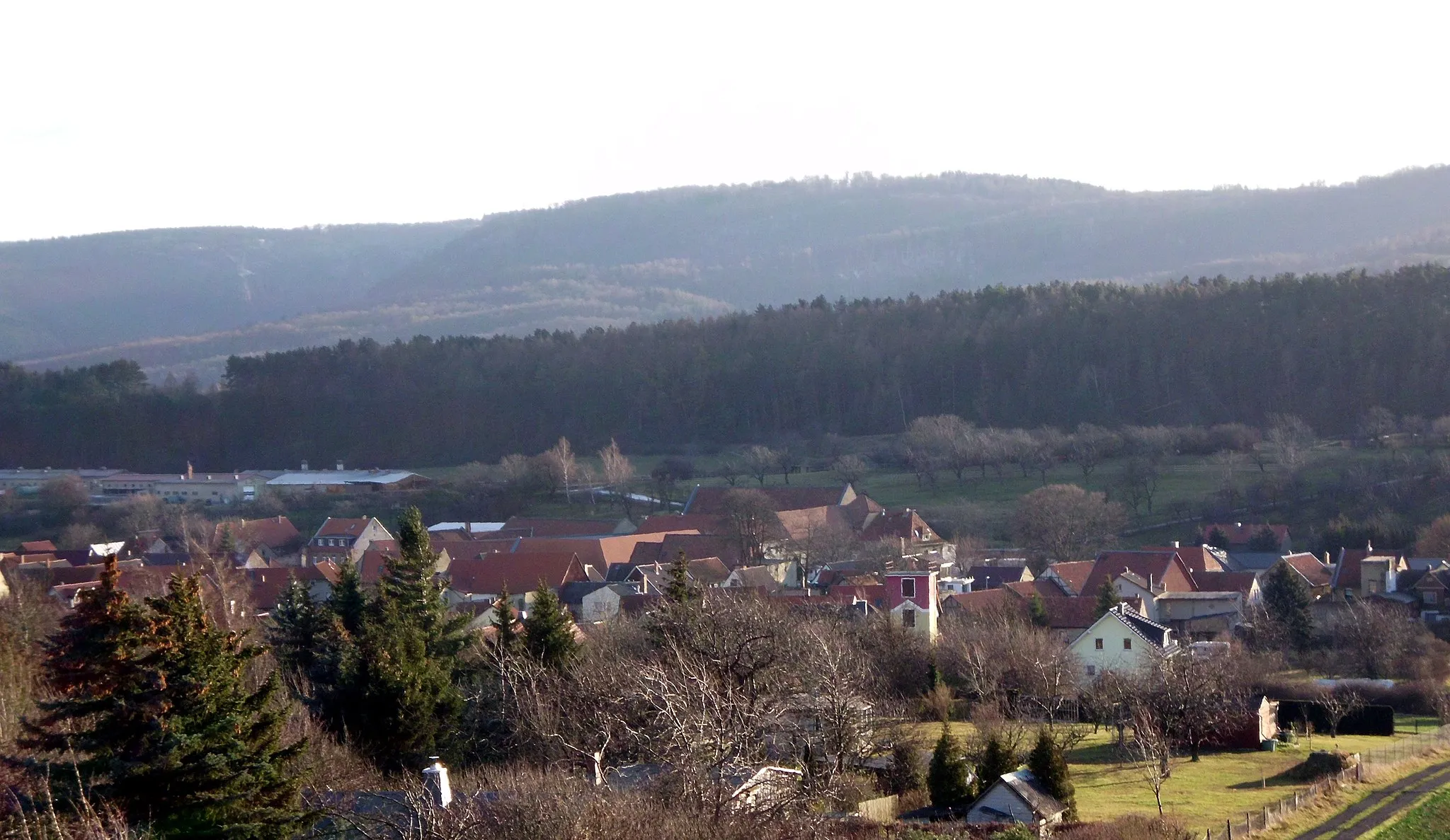 Photo showing: Blick auf Timmenrode, Stadt Blankenburg (Harz)