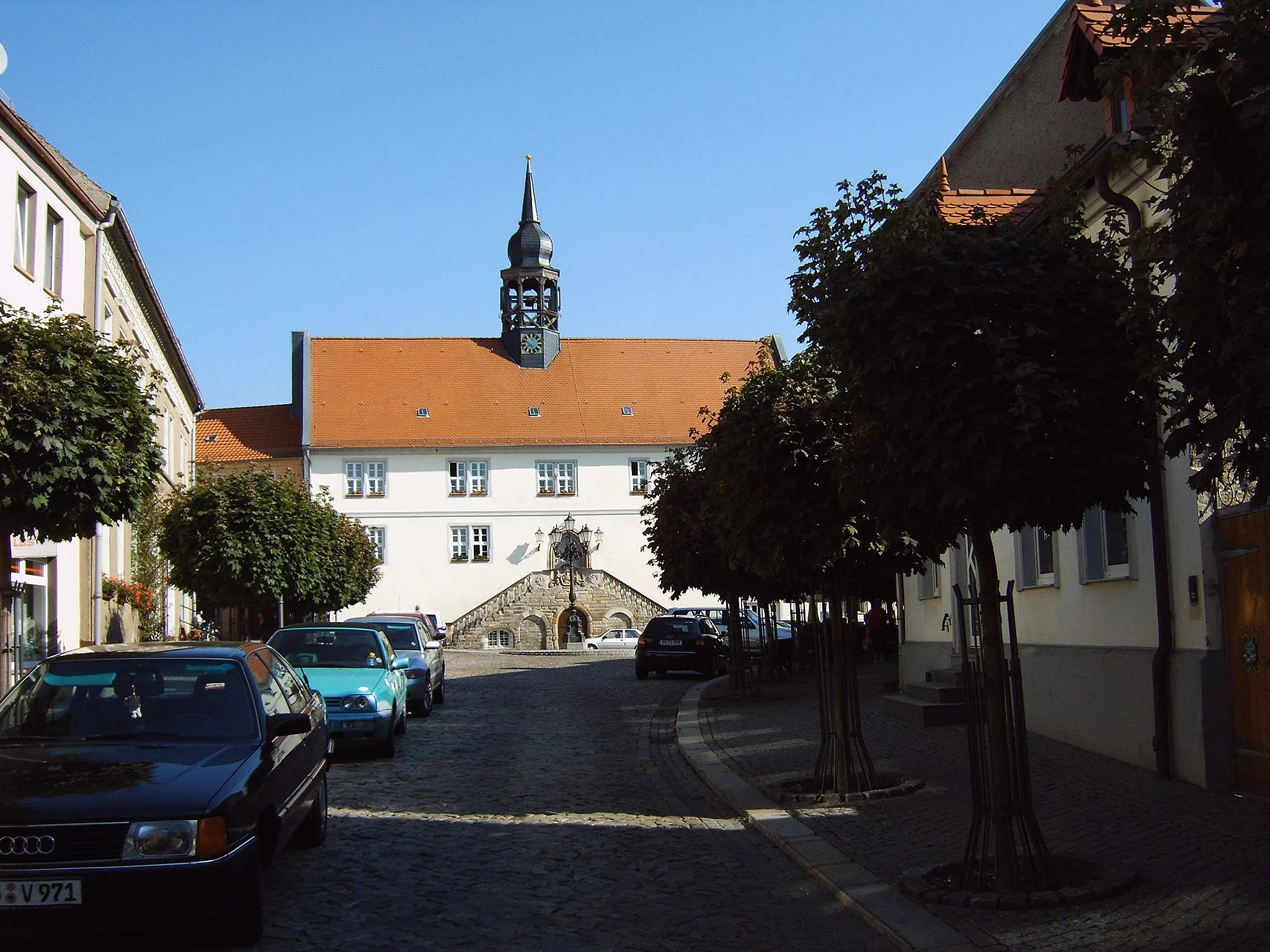 Photo showing: Marktplatz in Wanzleben