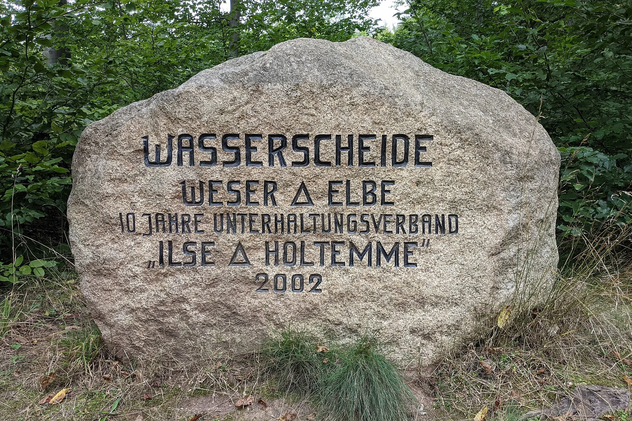 Photo showing: Wasserscheide Weser-Elbe, Wernigerode