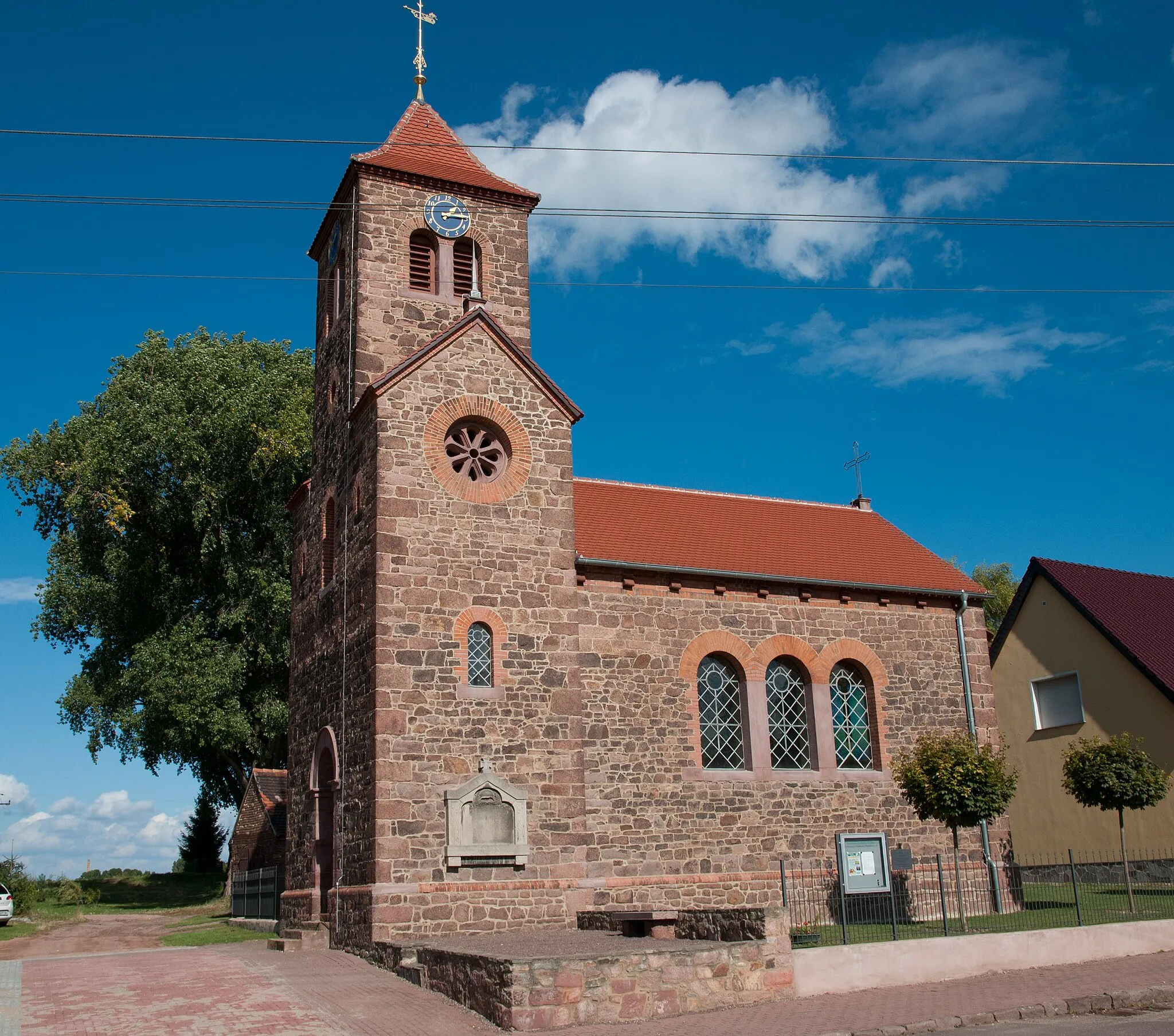 Photo showing: Deutleben Kirche (Sachsen Anhalt, Deutschland)