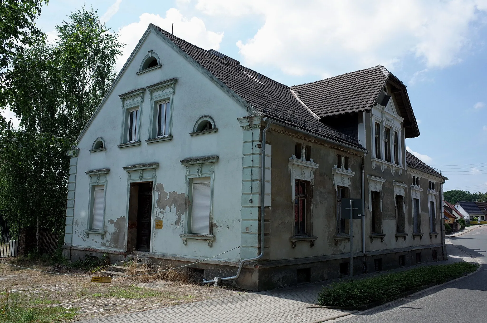 Photo showing: Dessau-Roßlau, Ortsteil Meinsdorf, Lindenstr 28