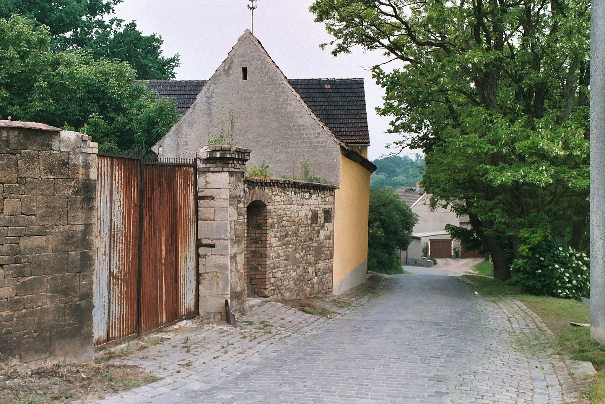 Photo showing: Elbitz (Seegebiet Mansfelder Land), villagescape
